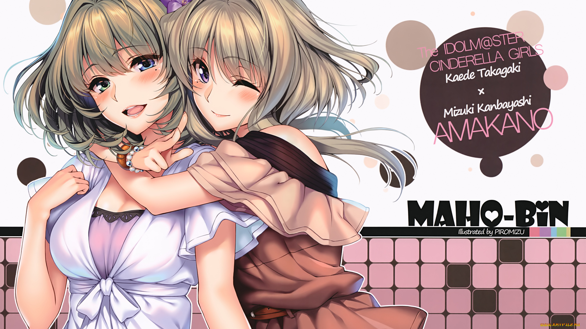 аниме, idolm@ster, idolmaster, cinderella, girls