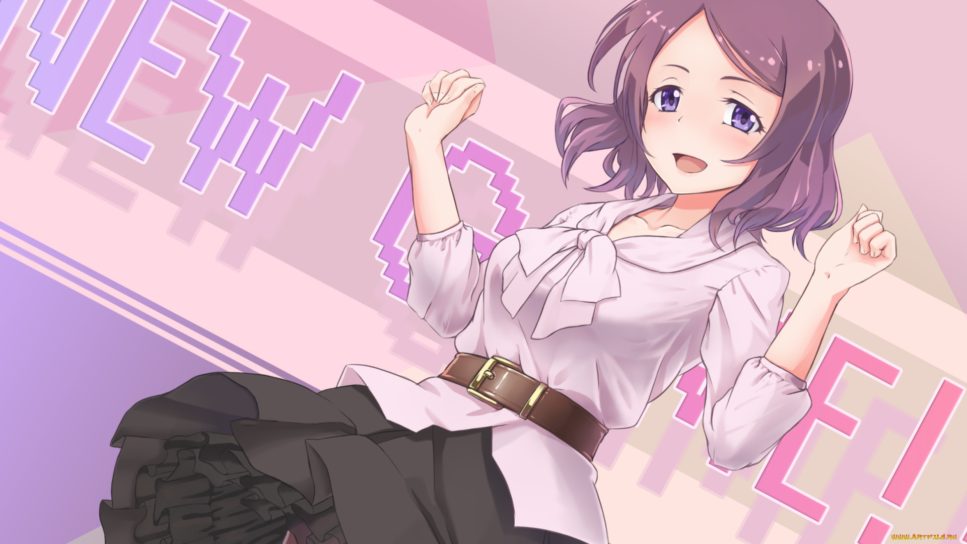 аниме, new, game, new, game