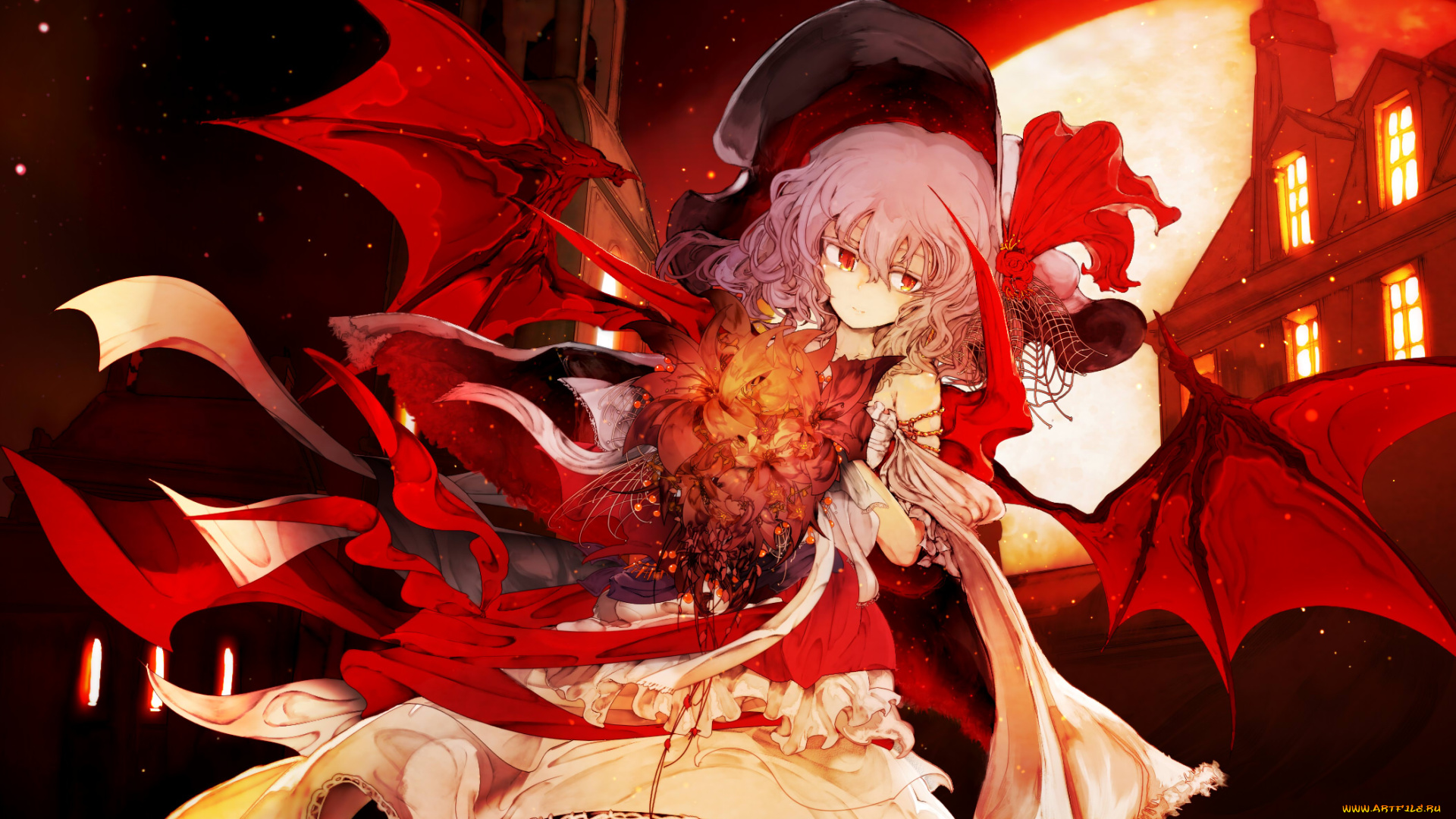 аниме, touhou, remilia, scarlet