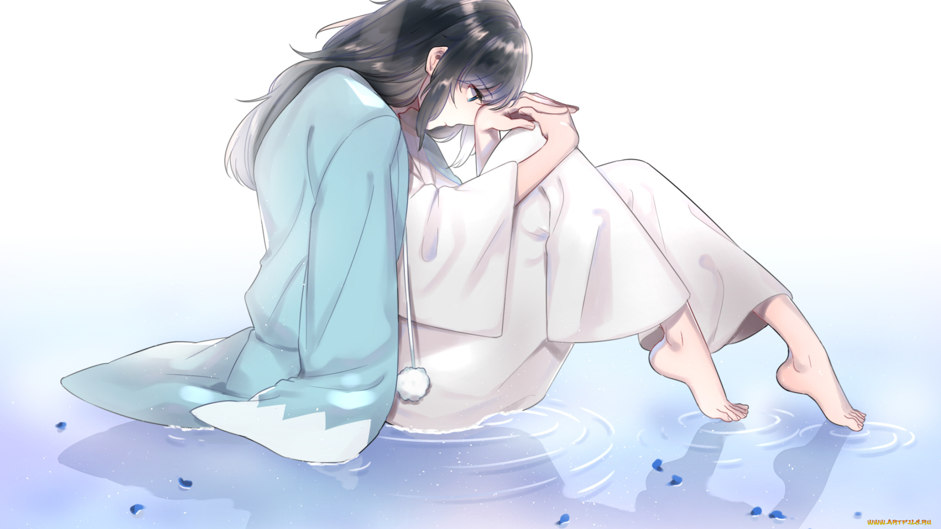 аниме, touken, ranbu, парень