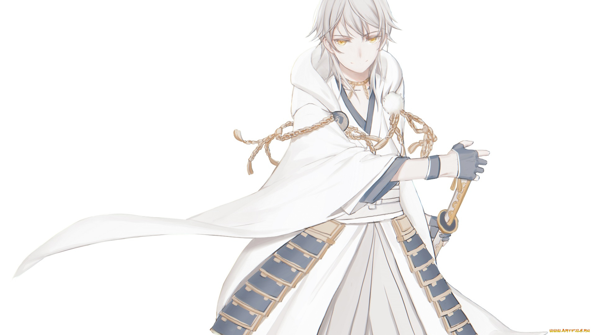 аниме, touken, ranbu, парень