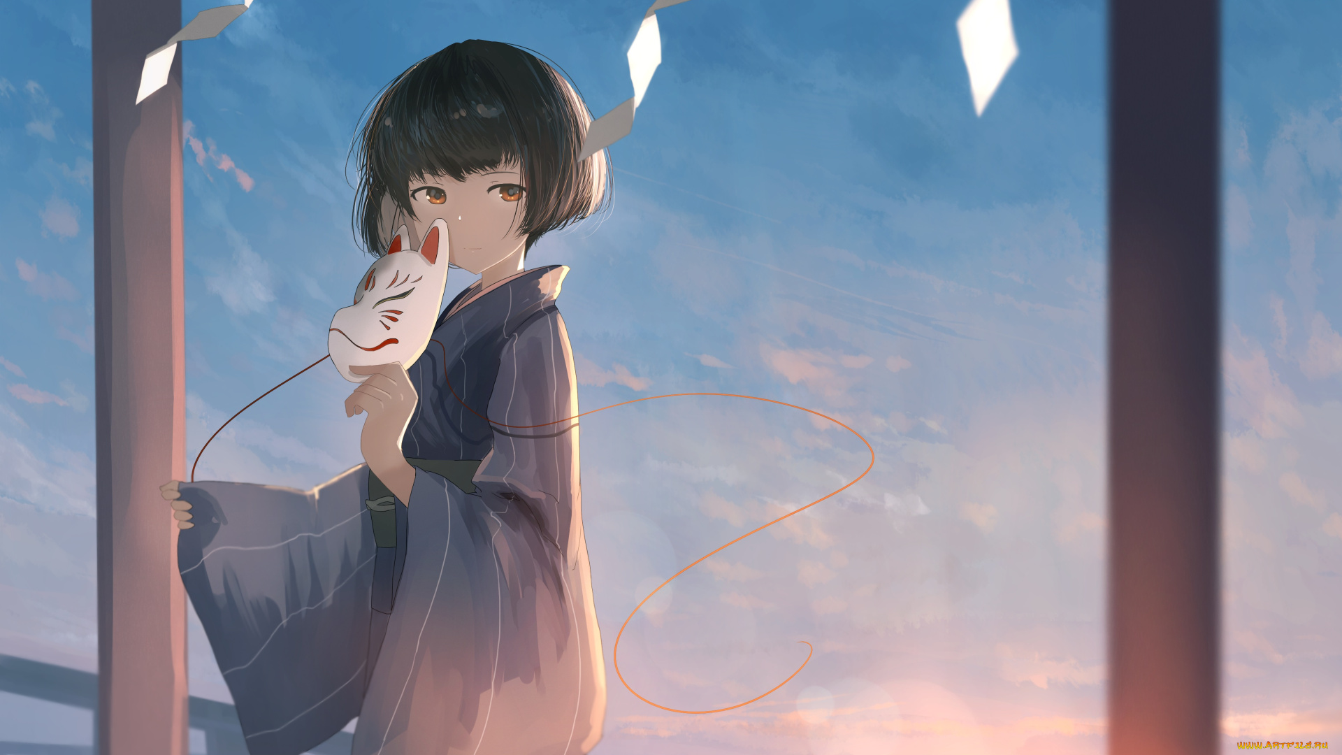 аниме, unknown, , другое, , девушка