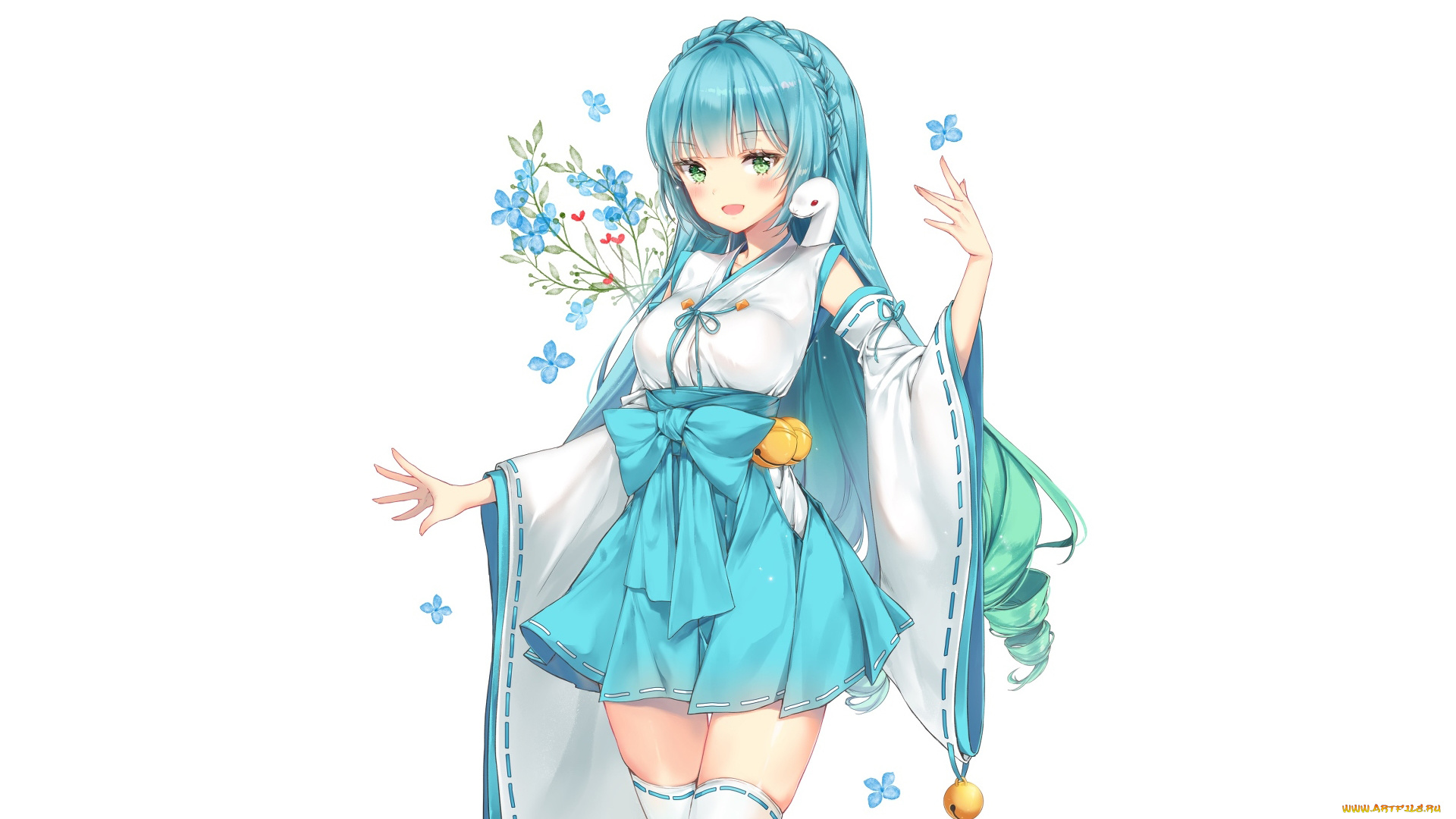 аниме, unknown, , другое, , девушка, взгляд, фон