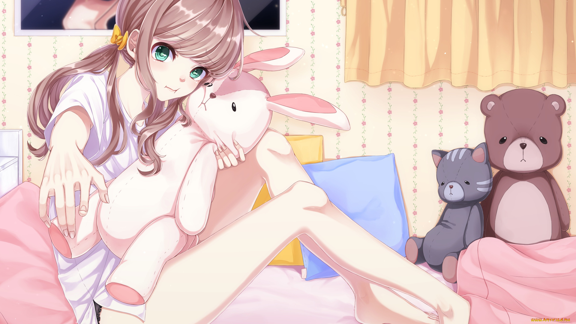 аниме, unknown, , другое, , green, eyes