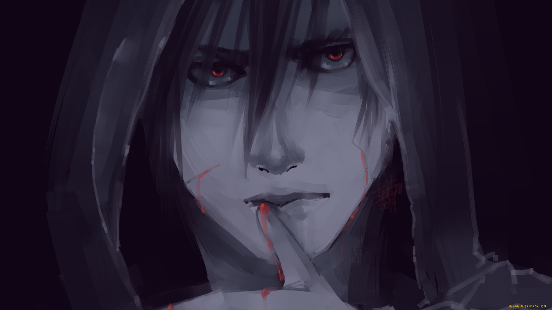 аниме, unknown, , другое, , взгляд, парень