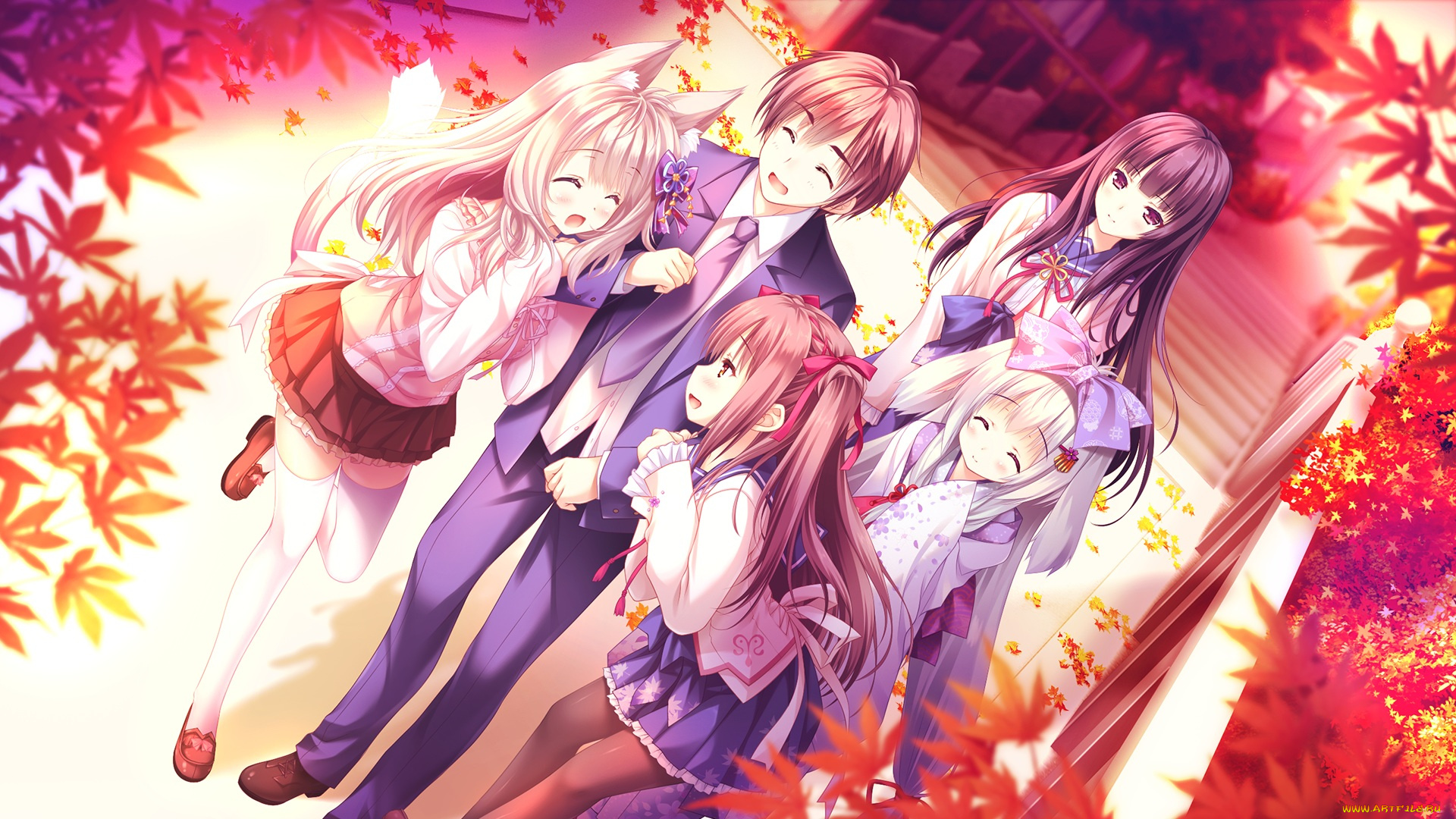 аниме, unknown, , другое, , yorite, konoha, wa, kurenai, ni