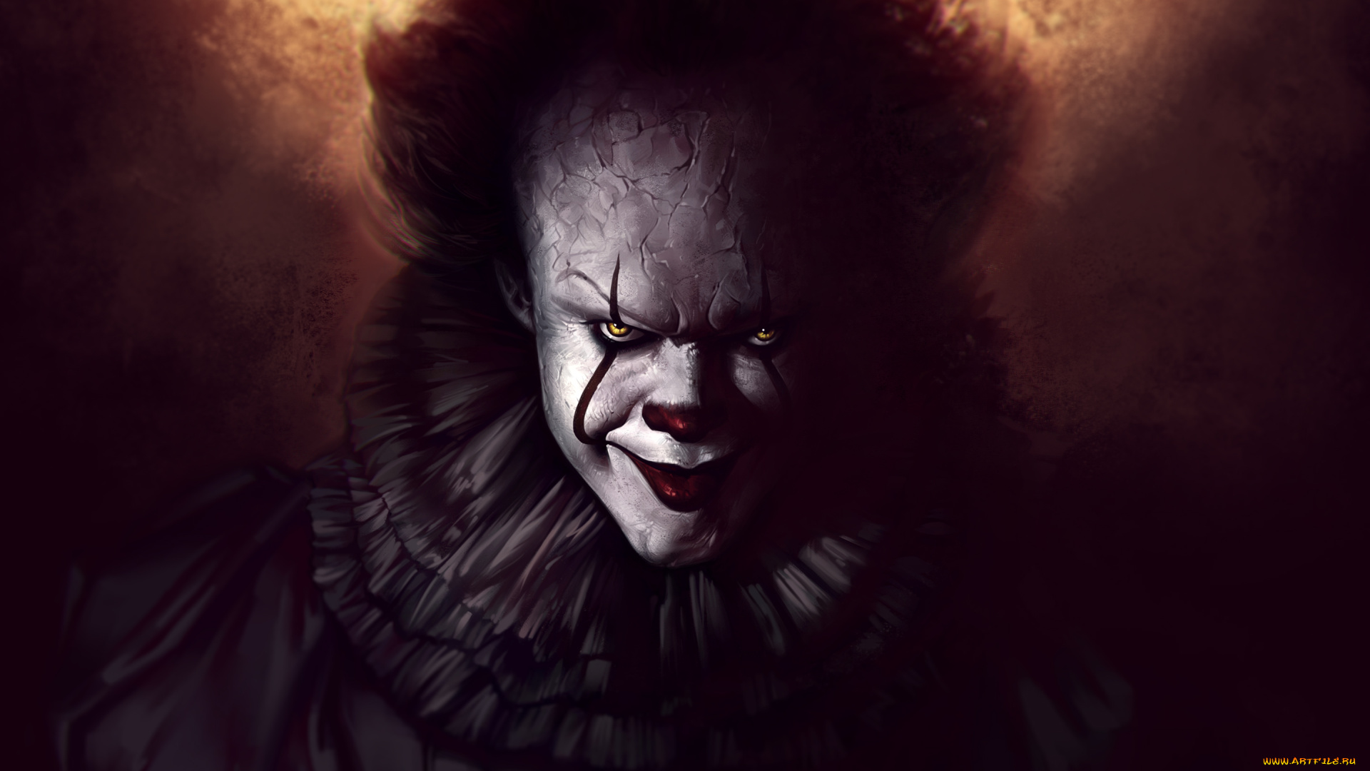 рисованное, кино, it, оно, pennywise, dancing, clown