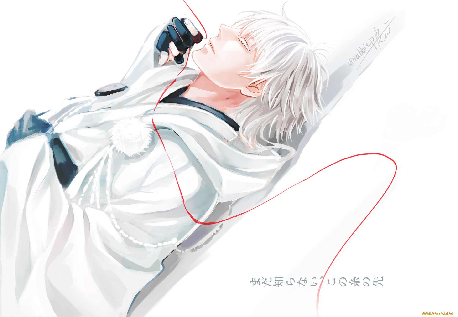 аниме, touken, ranbu, парень