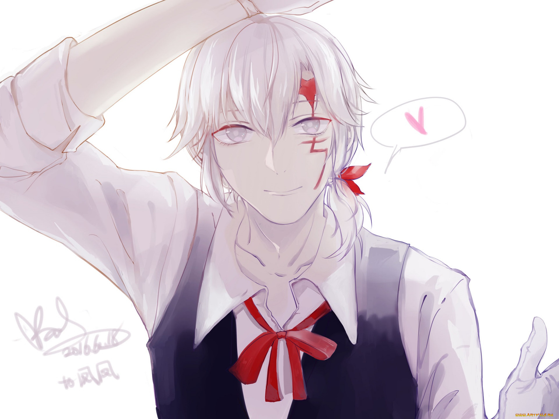 аниме, , gray-man, allen, walker