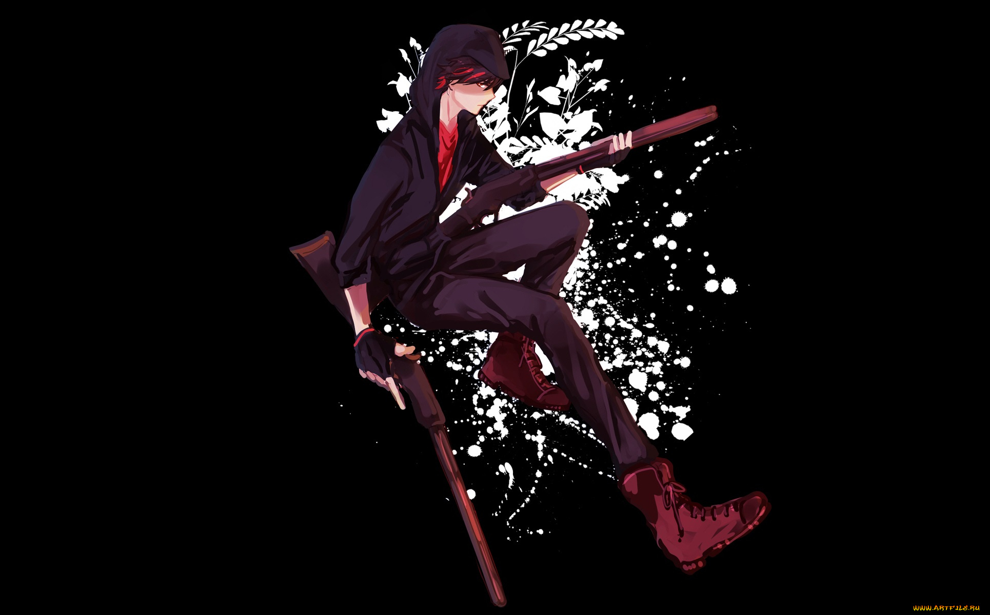 аниме, ensemble, stars, парень