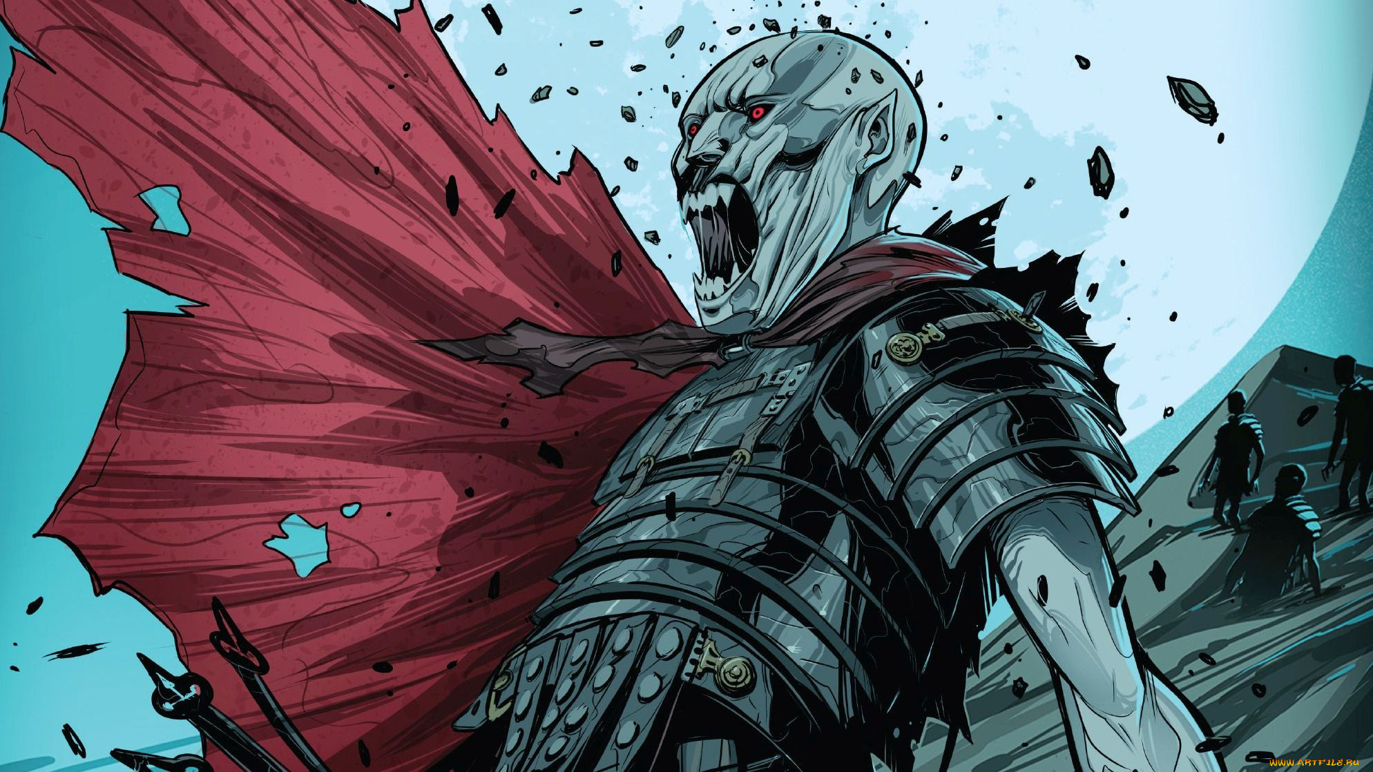 рисованное, комиксы, the, strain