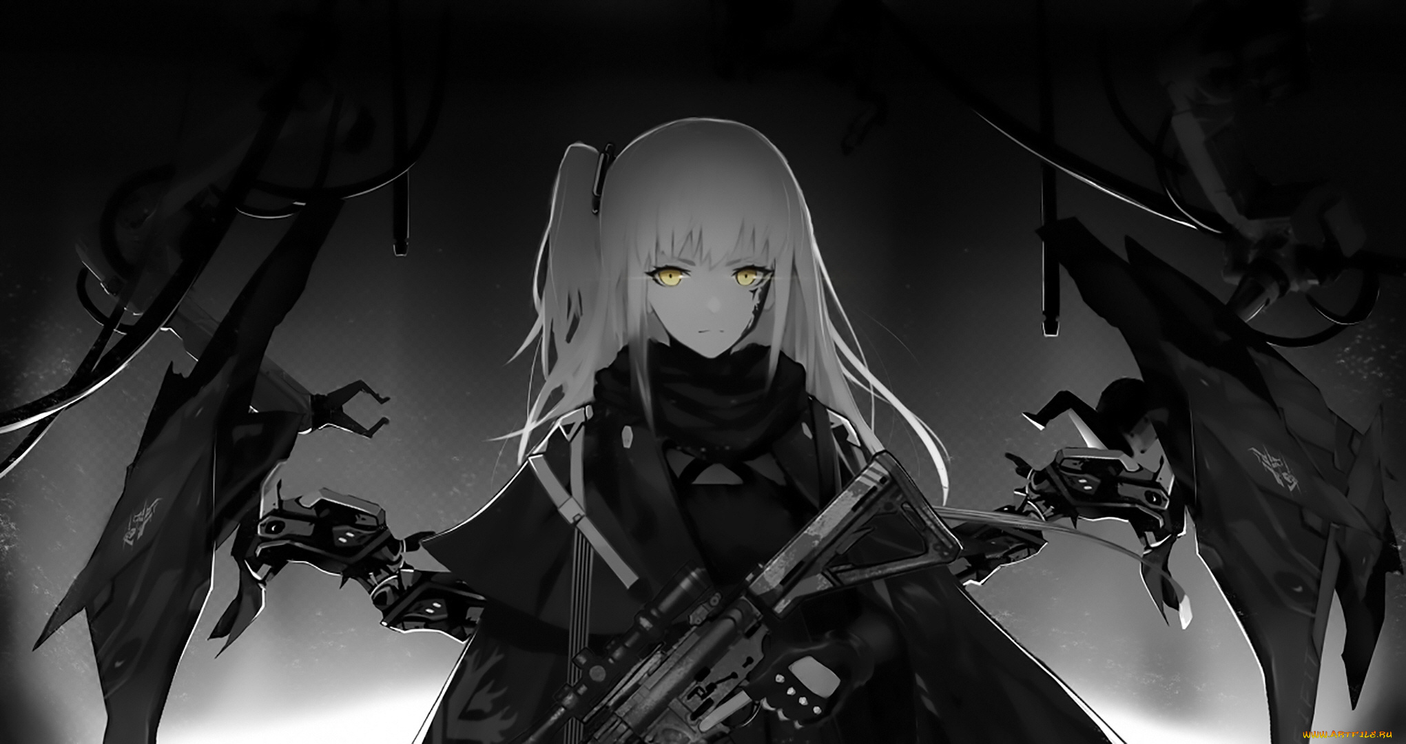 аниме, girls, frontline, девушка