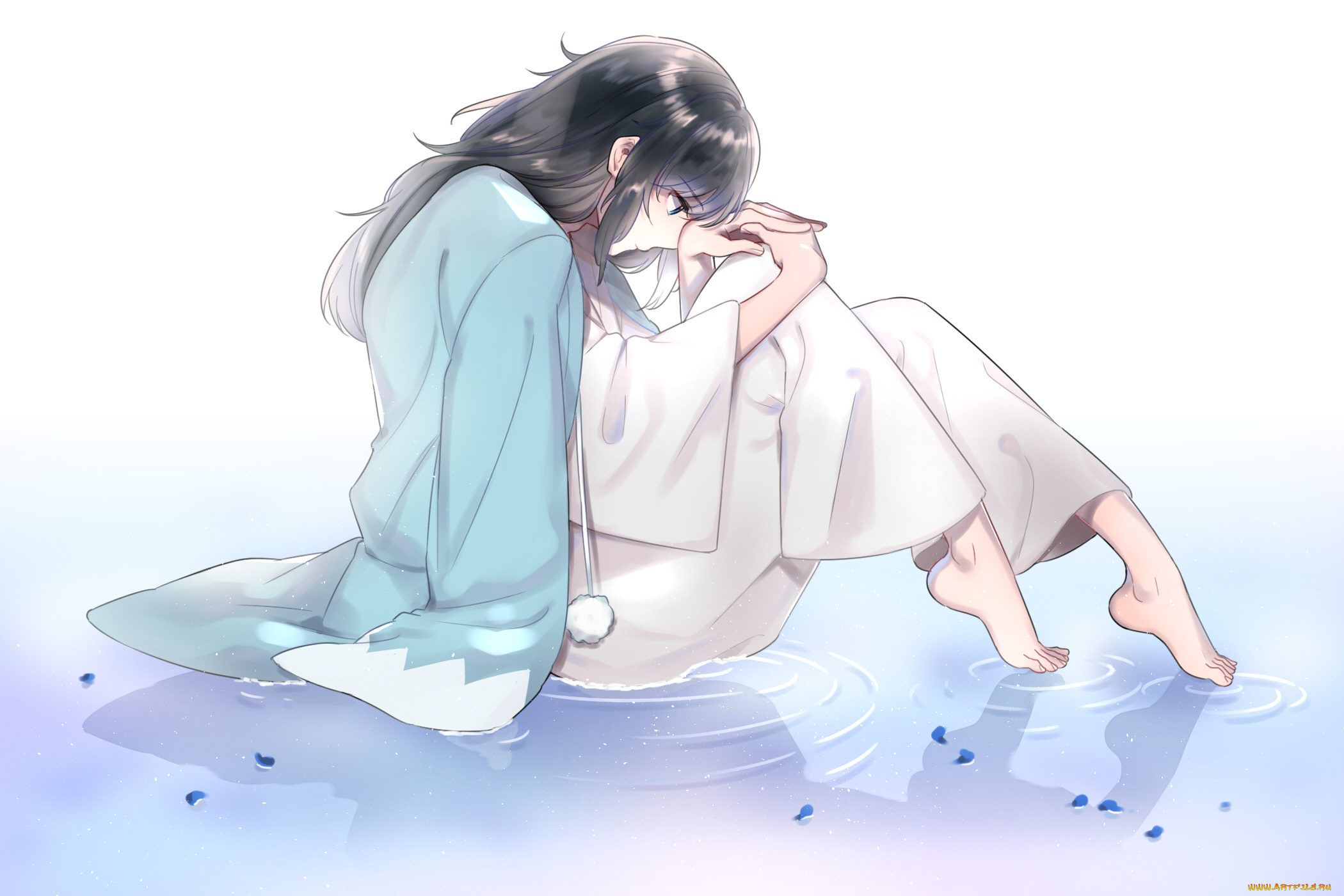 аниме, touken, ranbu, парень