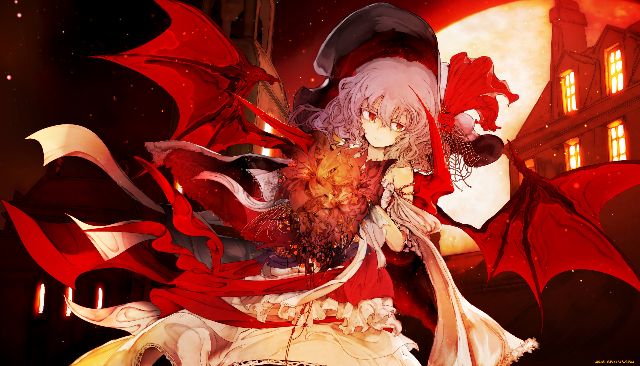аниме, touhou, remilia, scarlet