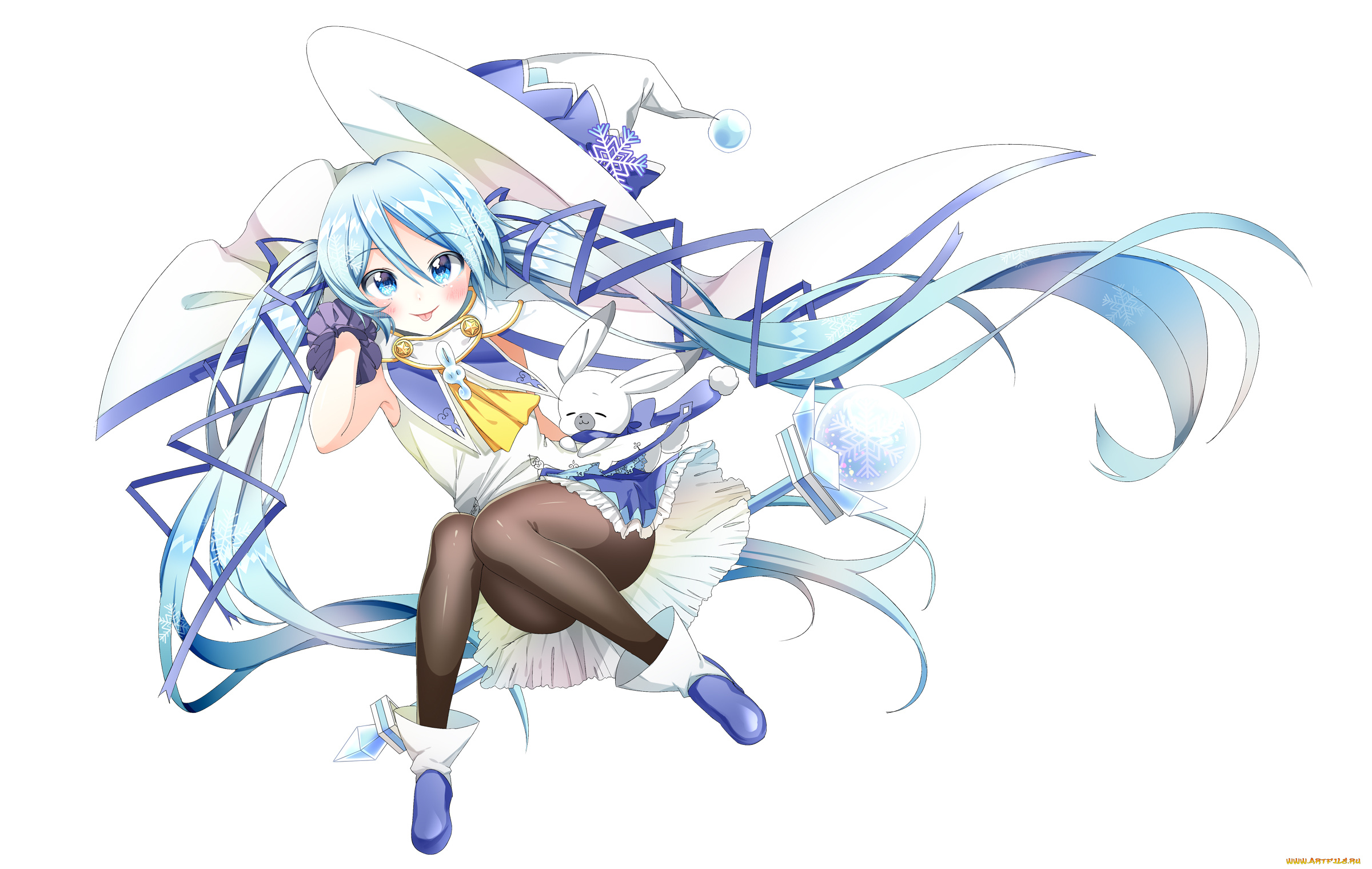 аниме, vocaloid, hatsune, miku