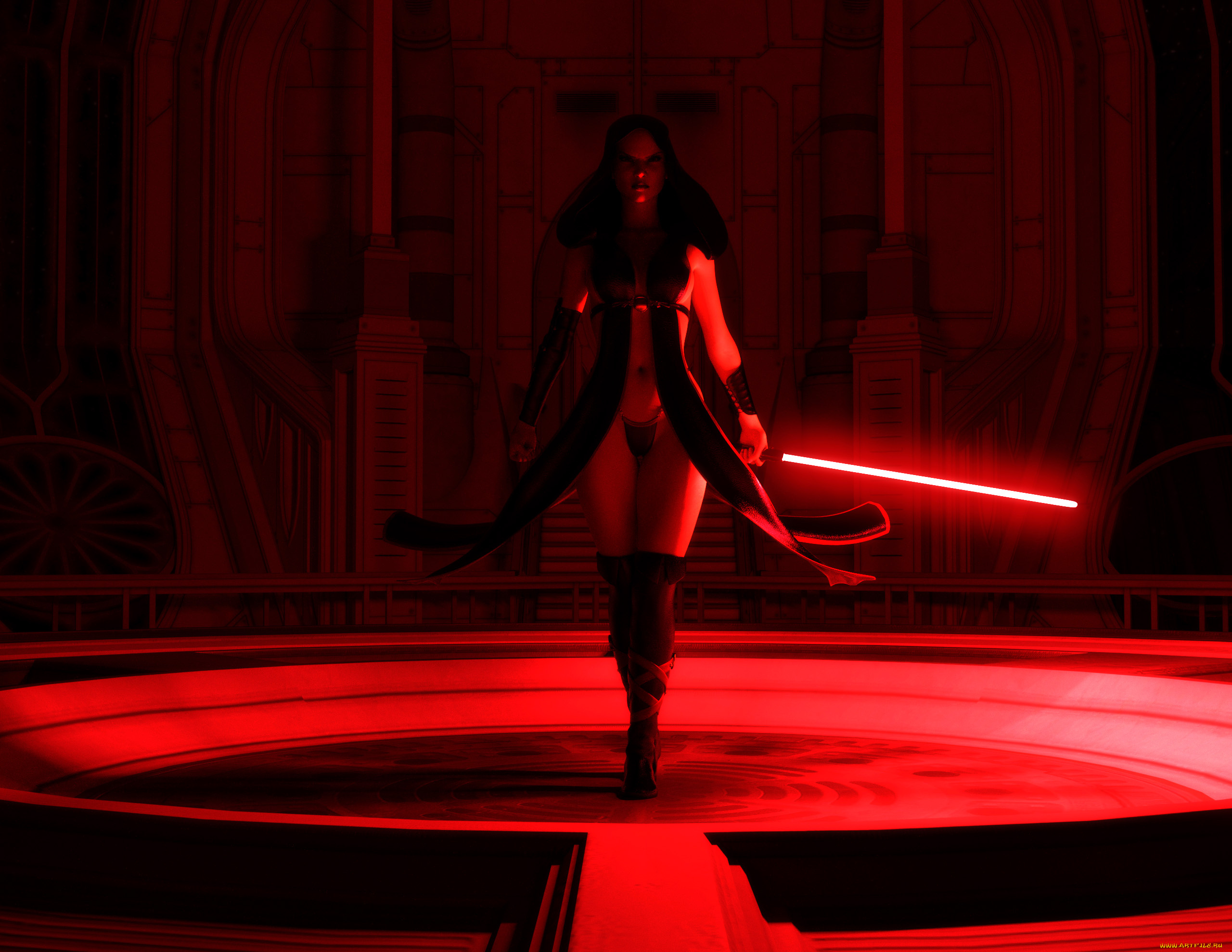 3д, графика, фантазия, , fantasy, девушка, фон, взгляд