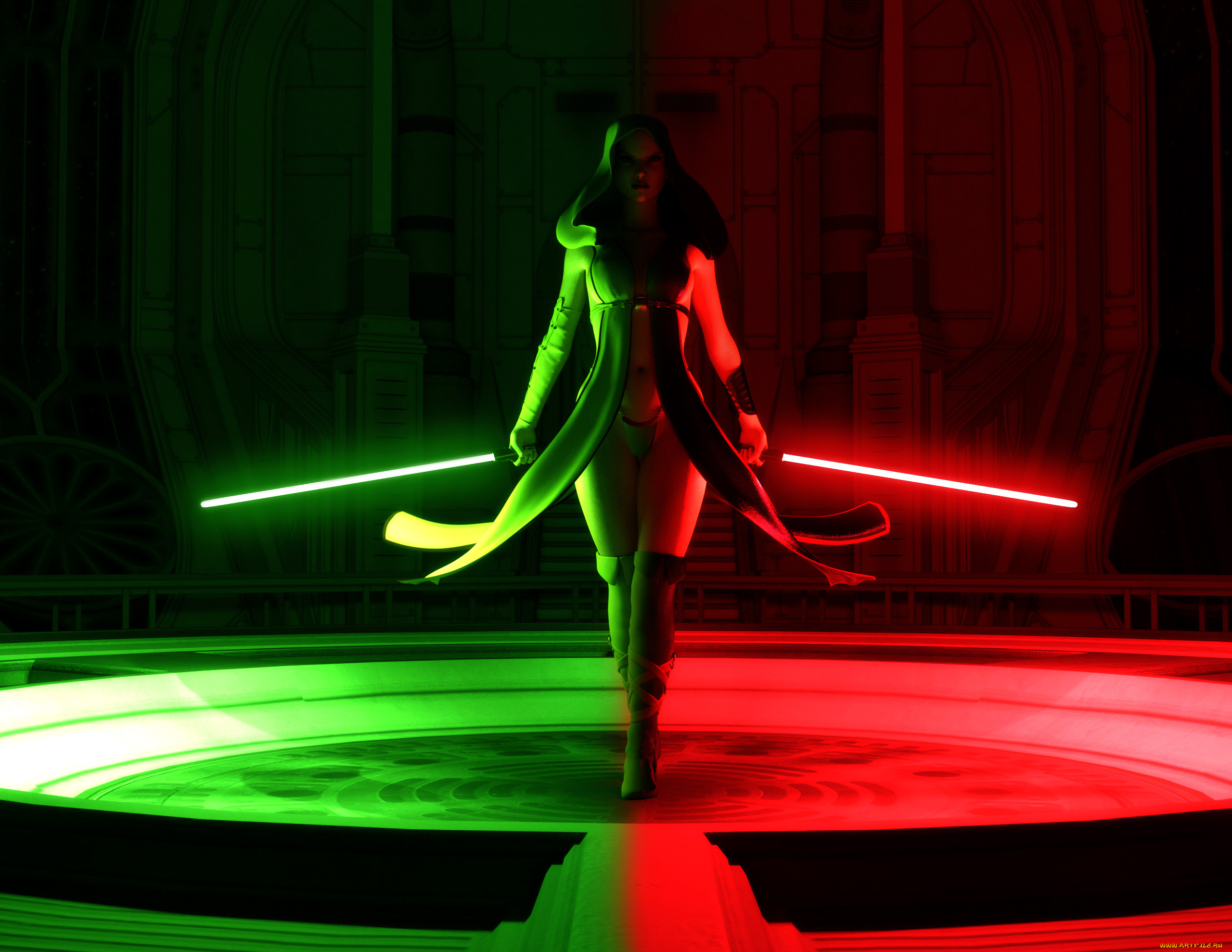 3д, графика, фантазия, , fantasy, взгляд, девушка, фон