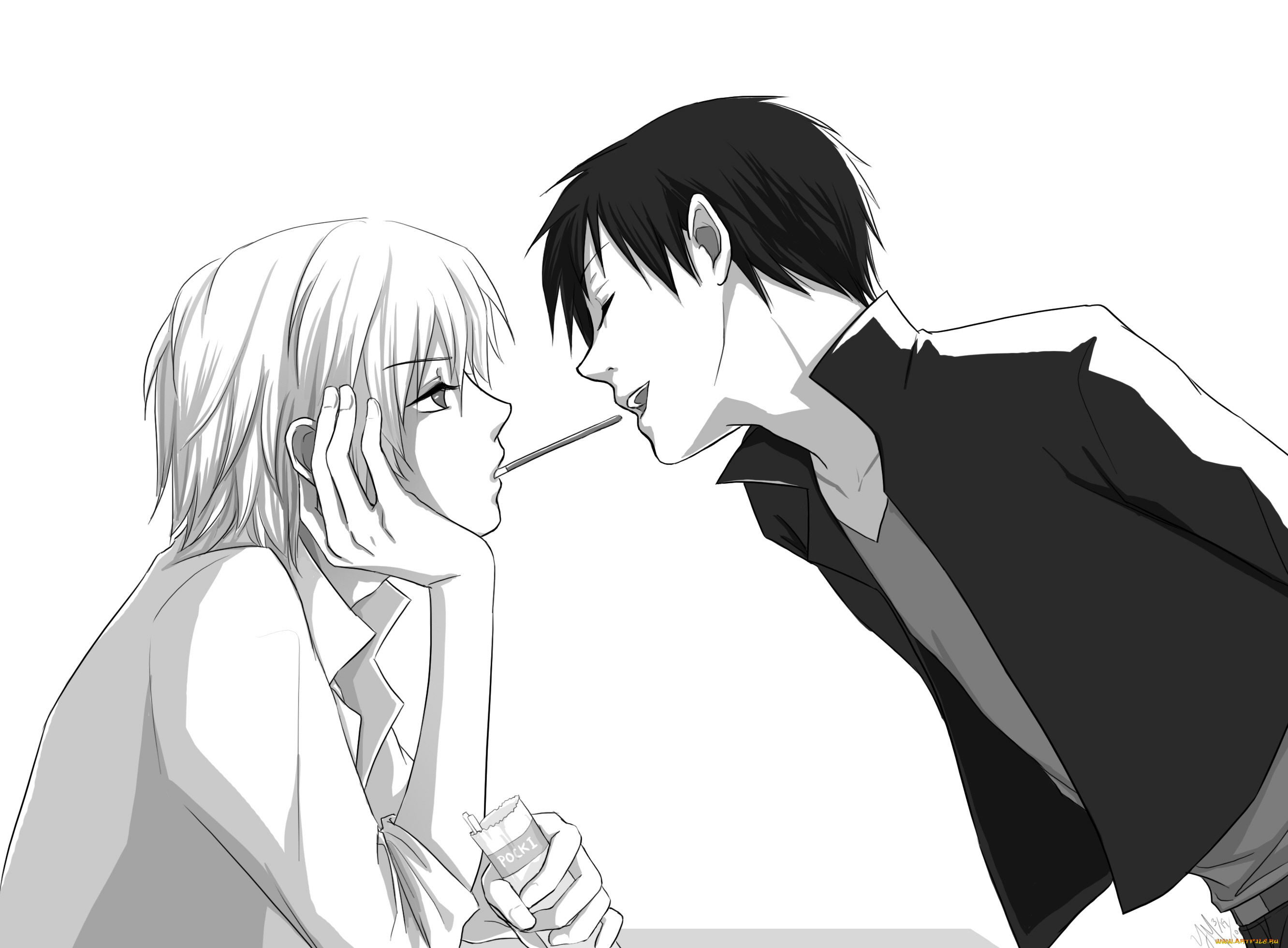 аниме, durarara, парни