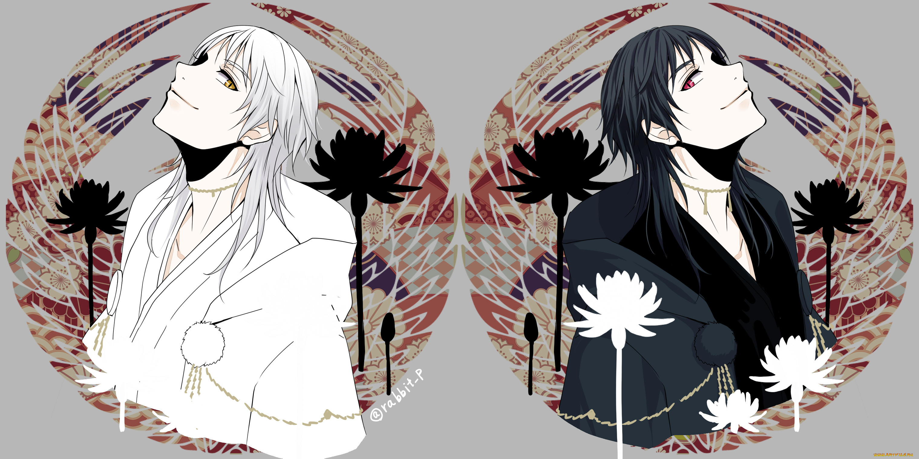 аниме, touken, ranbu, парни