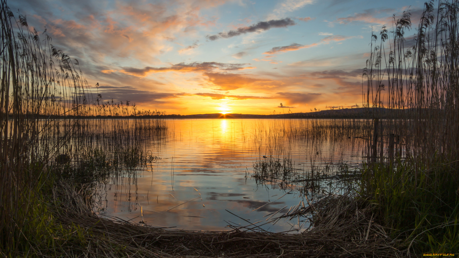природа, восходы, закаты, простор