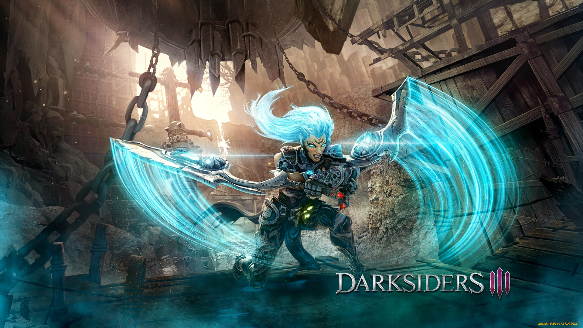 видео, игры, darksiders, 3, darksiders