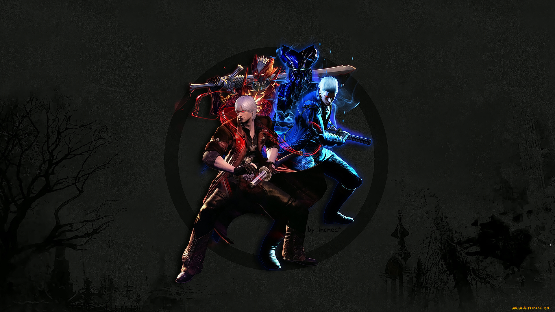 видео, игры, devil, may, cry, 4, devil, may, cry, 4