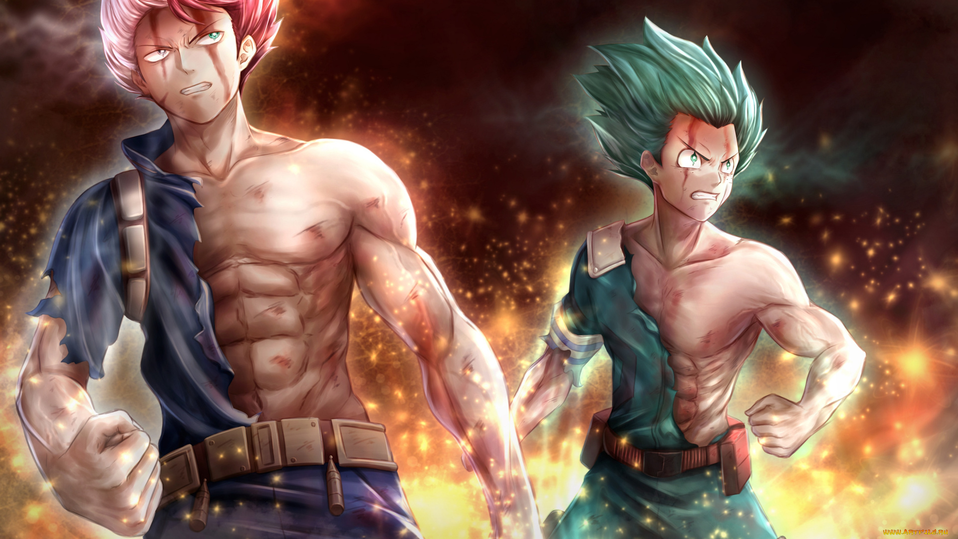 аниме, boku, no, hero, academia, моя, геройская, академия