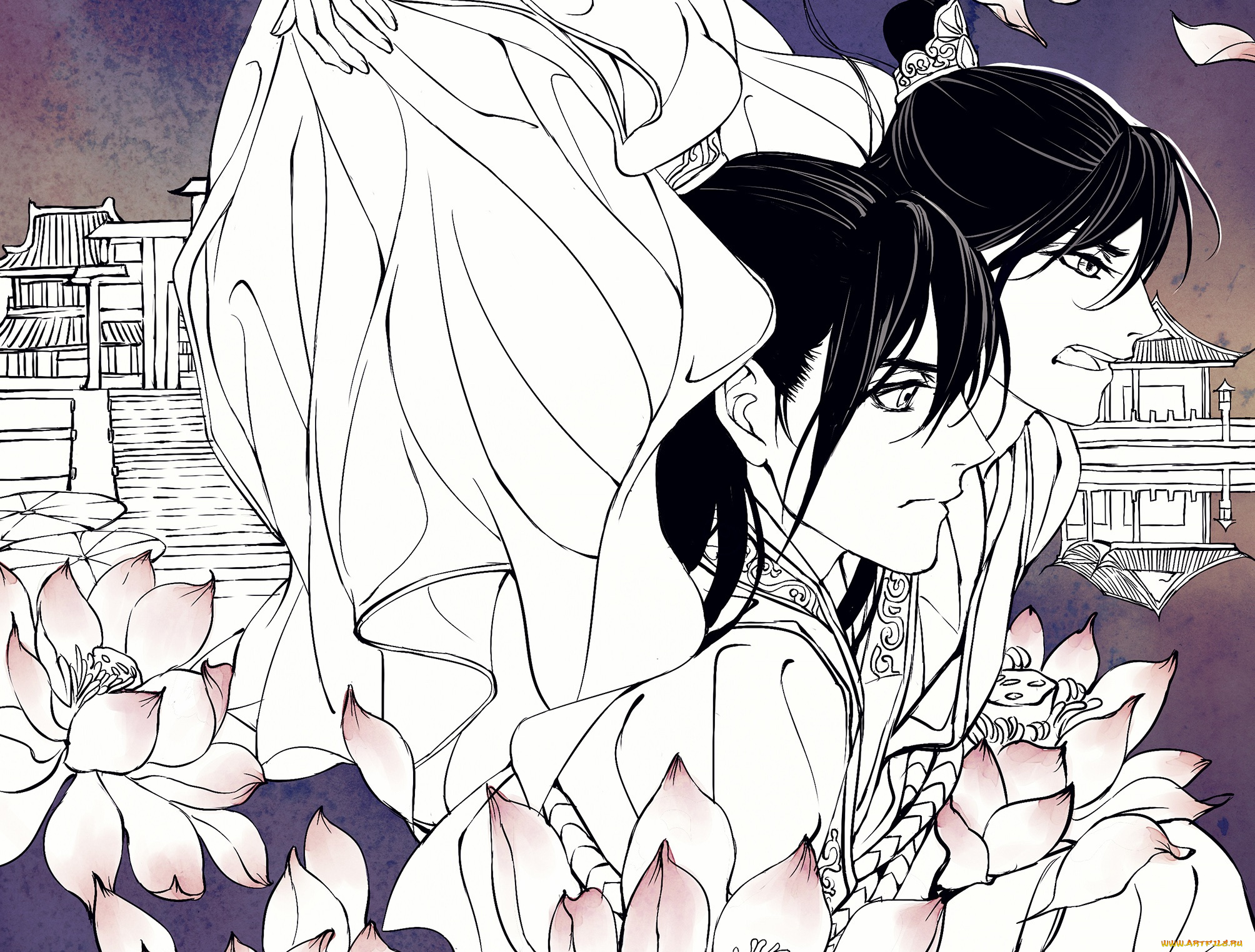 аниме, mo, dao, zu, shi, the, untamed, неукротимый, повелитель, чэньцин, мосян, тунсю, mo, dao, zu, shi, магистр, дьявольского, культа