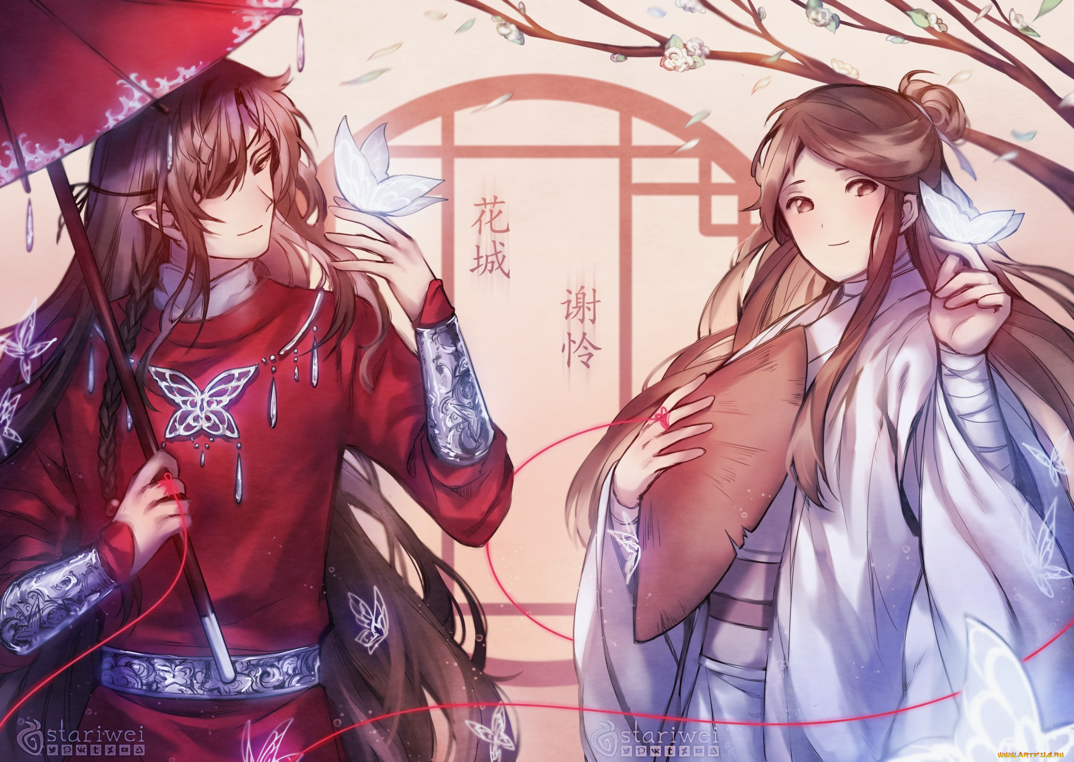 аниме, tian, guan, ci, fu, благословение, небожителей, tian, guan, ci, fu, мосян, тунсю