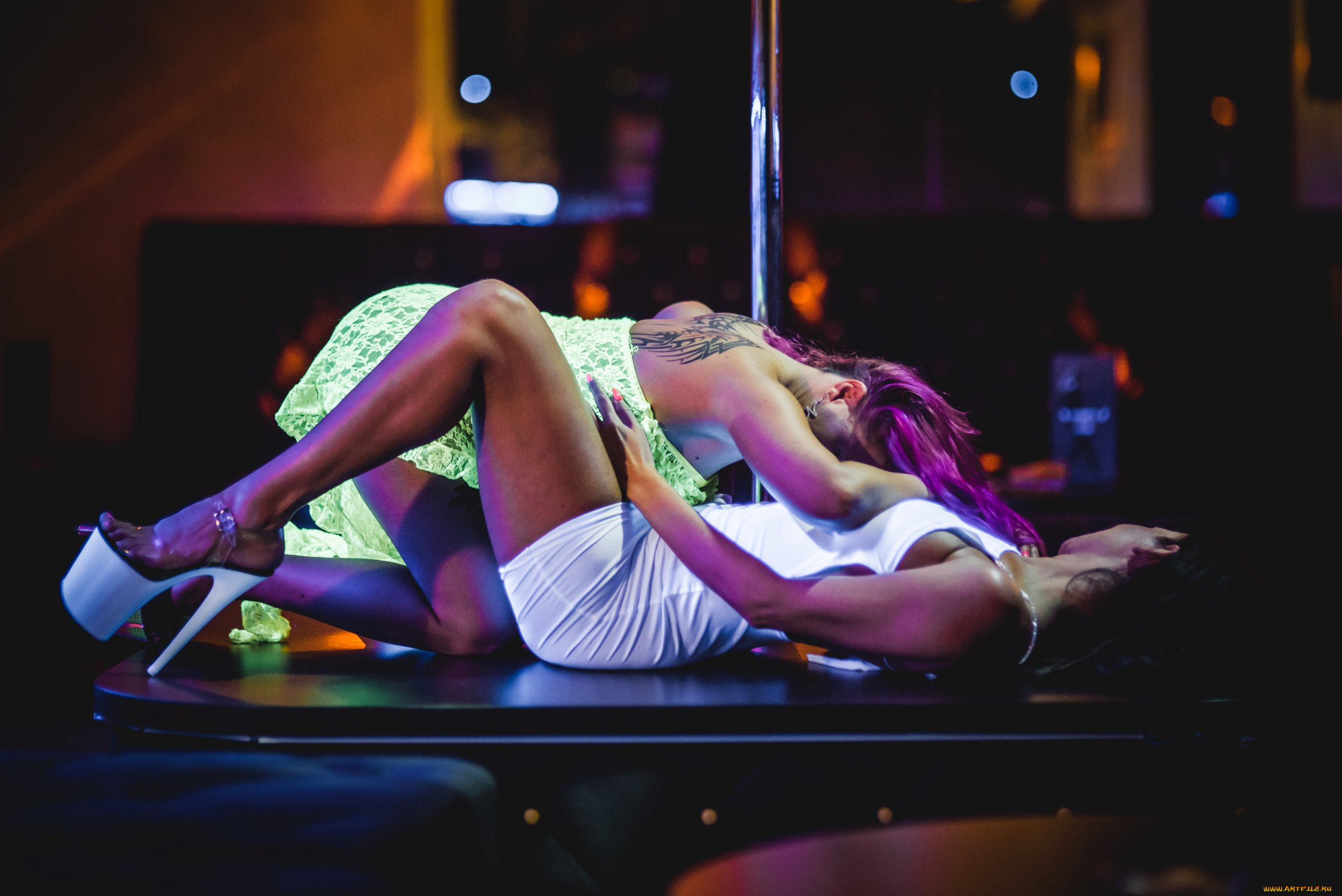 девушки, -, группа, девушек, golden, girls, ночной, клуб