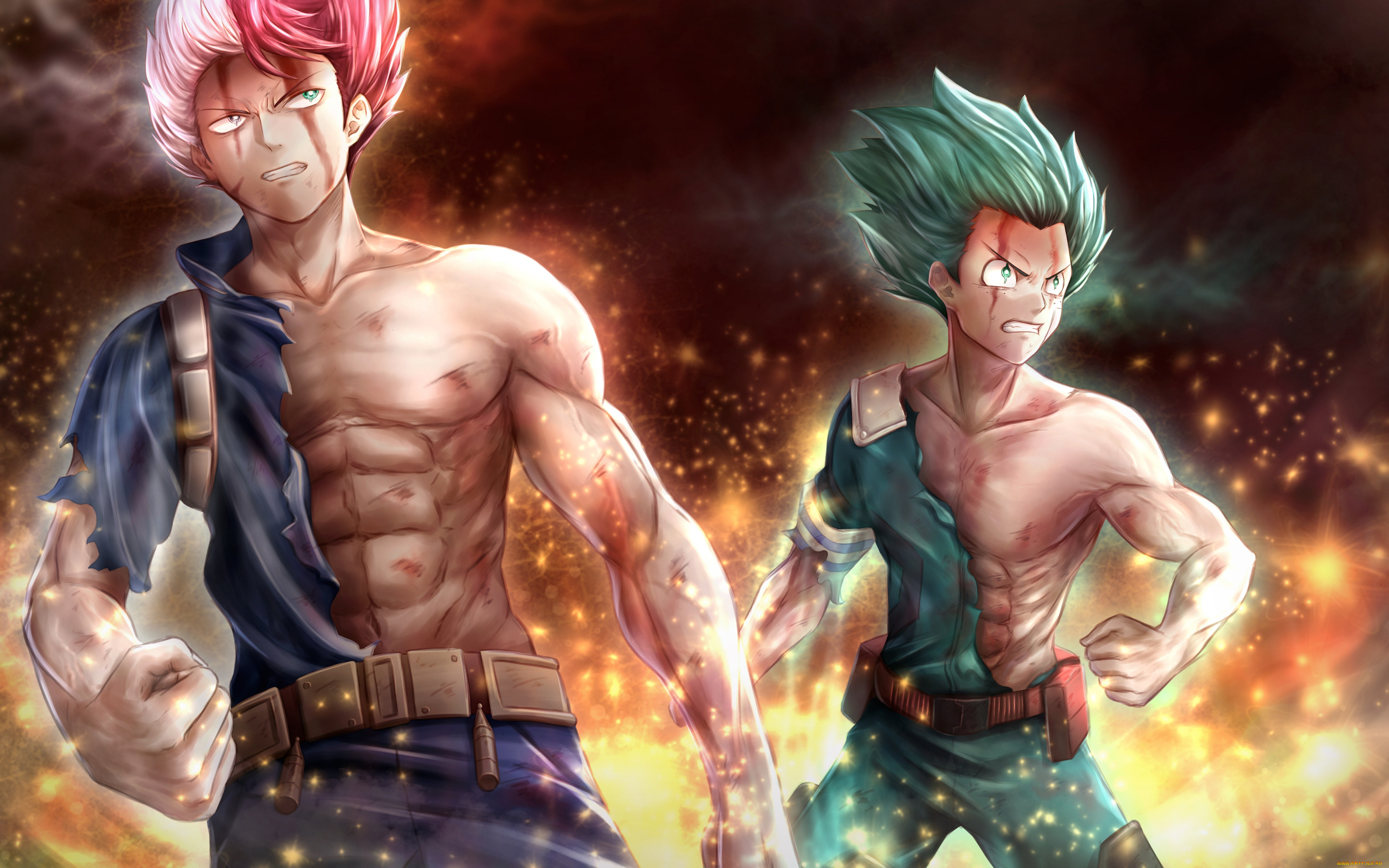 аниме, boku, no, hero, academia, моя, геройская, академия