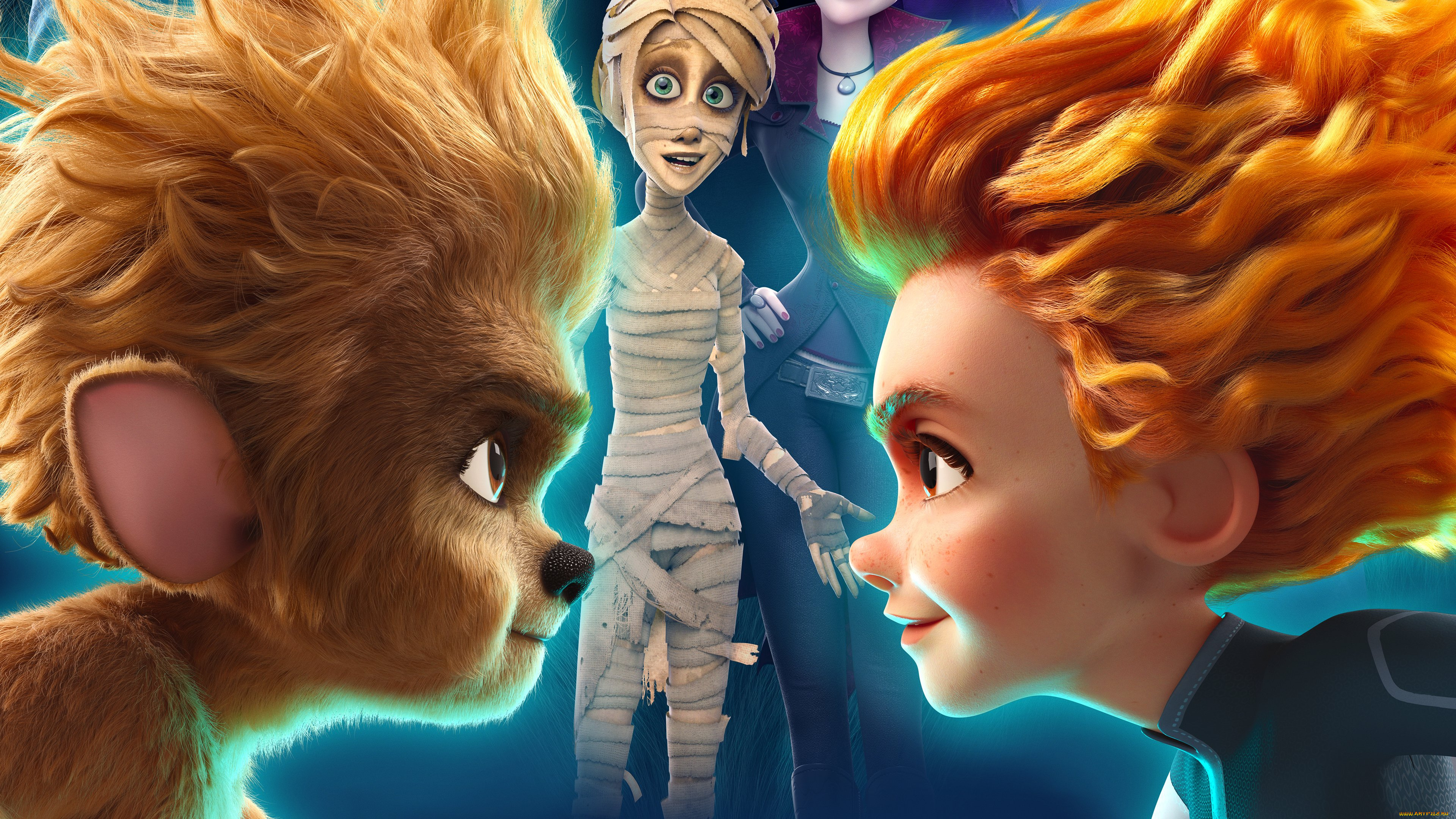 мультфильмы, monster, family, 2, monster, family, 2