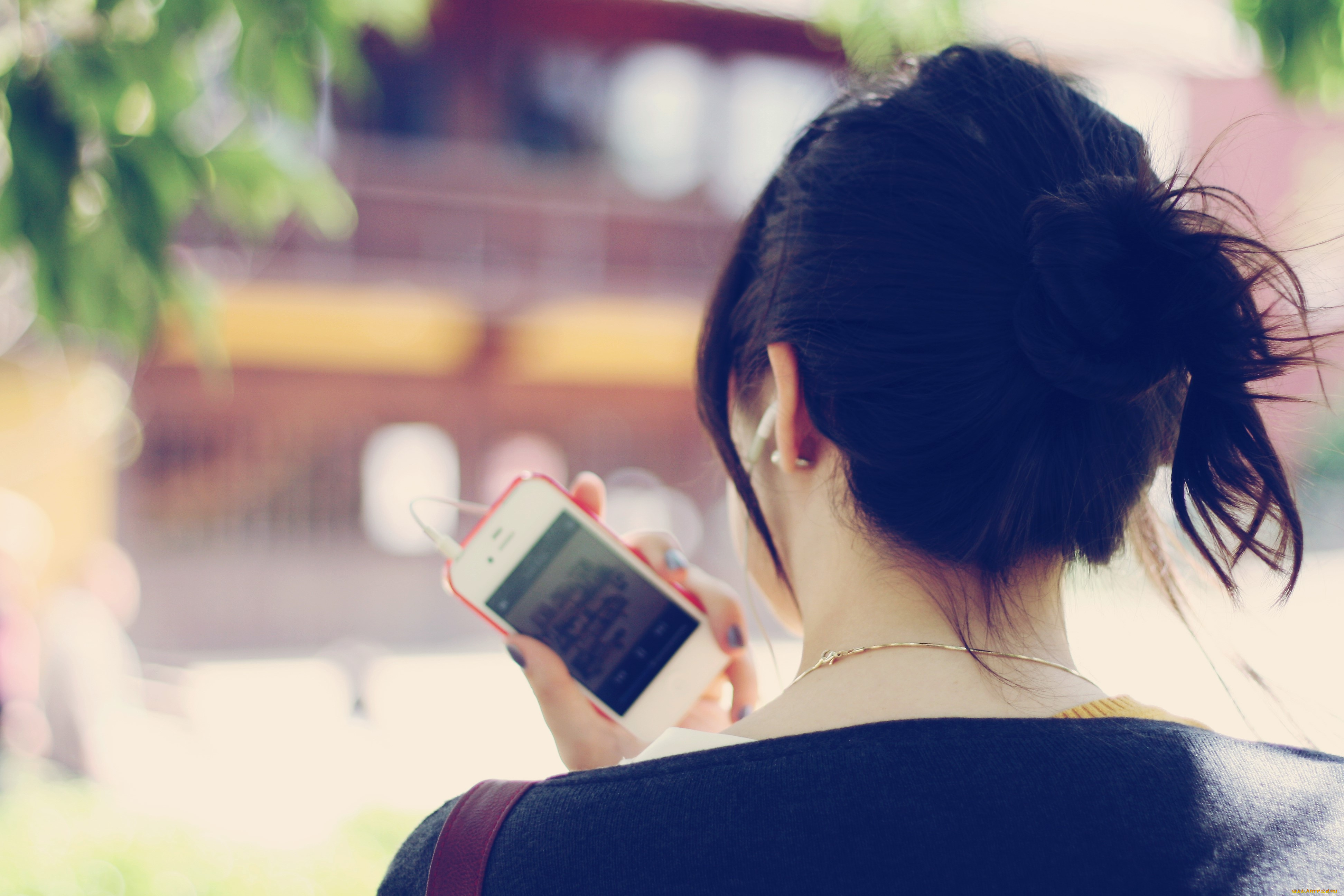 девушки, -, брюнетки, , шатенки, брюнетка, голова, телефон