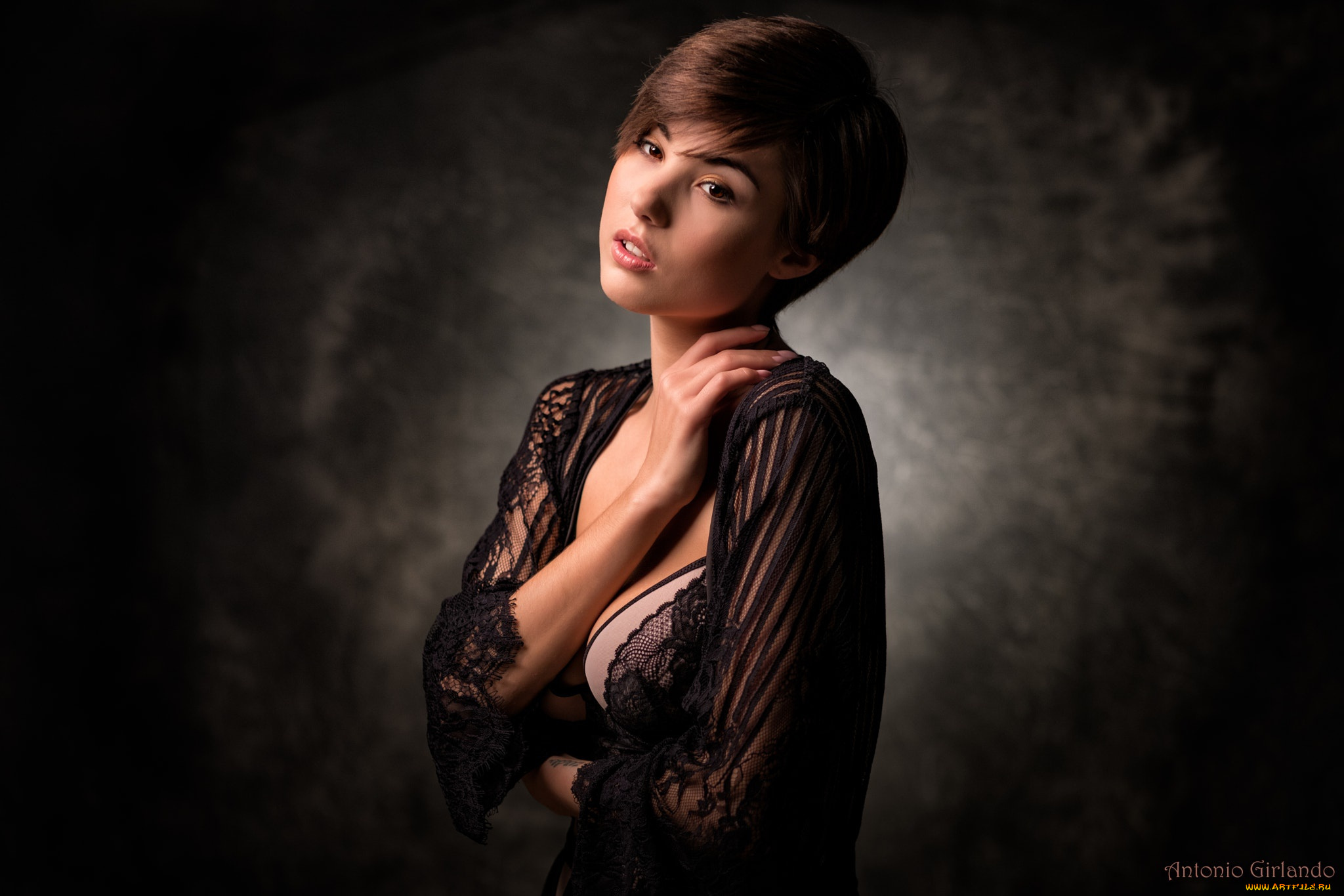 девушки, giorgia, soleri, женщины, модель, лицо, бюстгальтер, портрет, антонио, гирландо, джорджия, солери, брюнетка, декольте, нижнее, белье