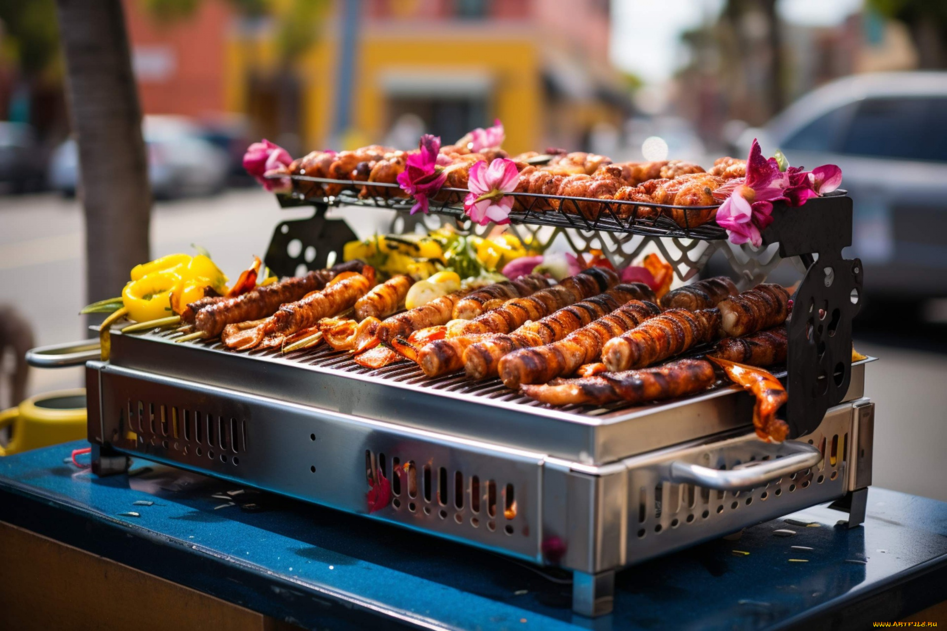 еда, шашлык, , барбекю, гриль, барбекю, ассорти