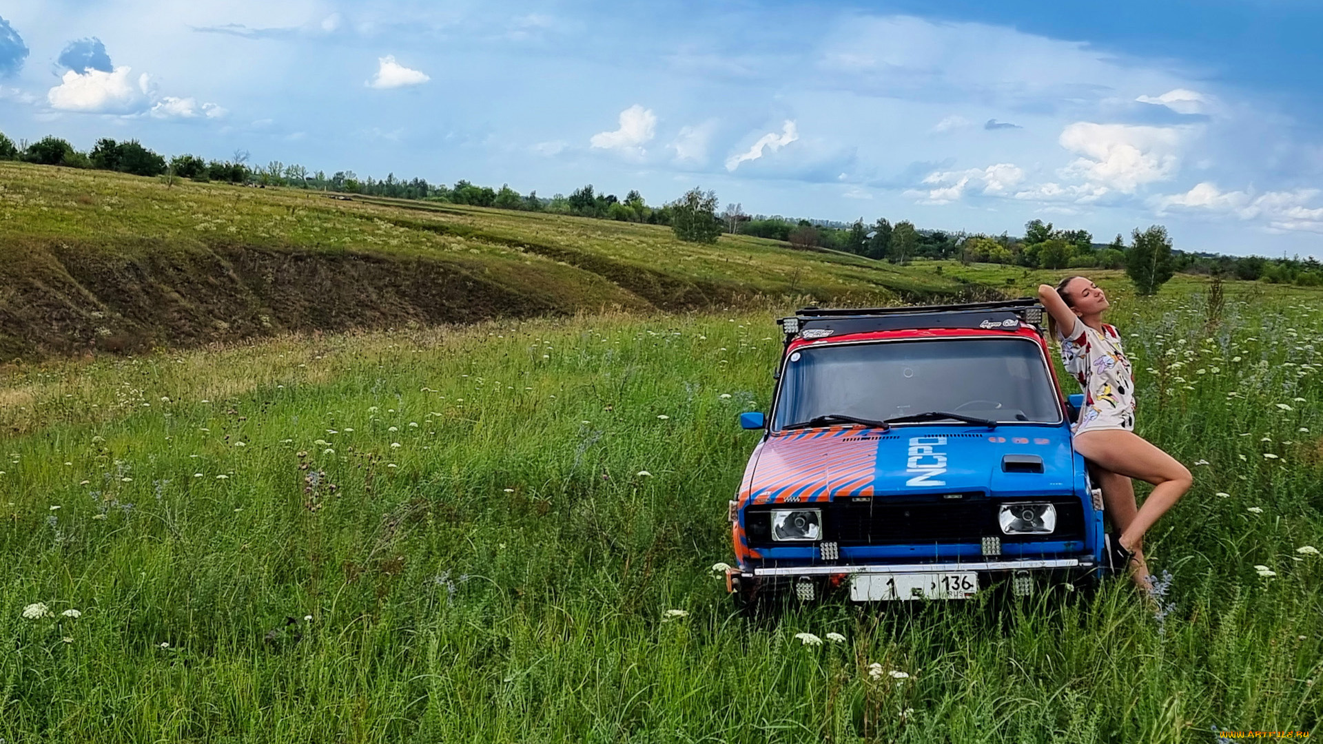 автомобили, -авто, с, девушками, красивая, девушка