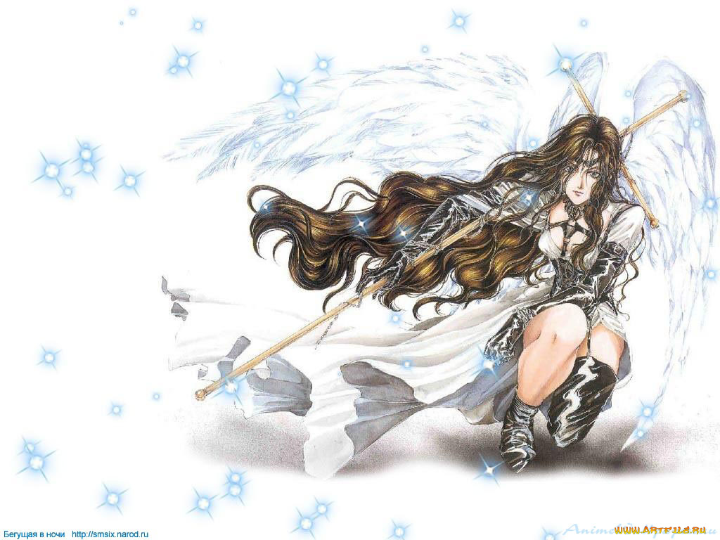 angelok, аниме, angel, sanctuary