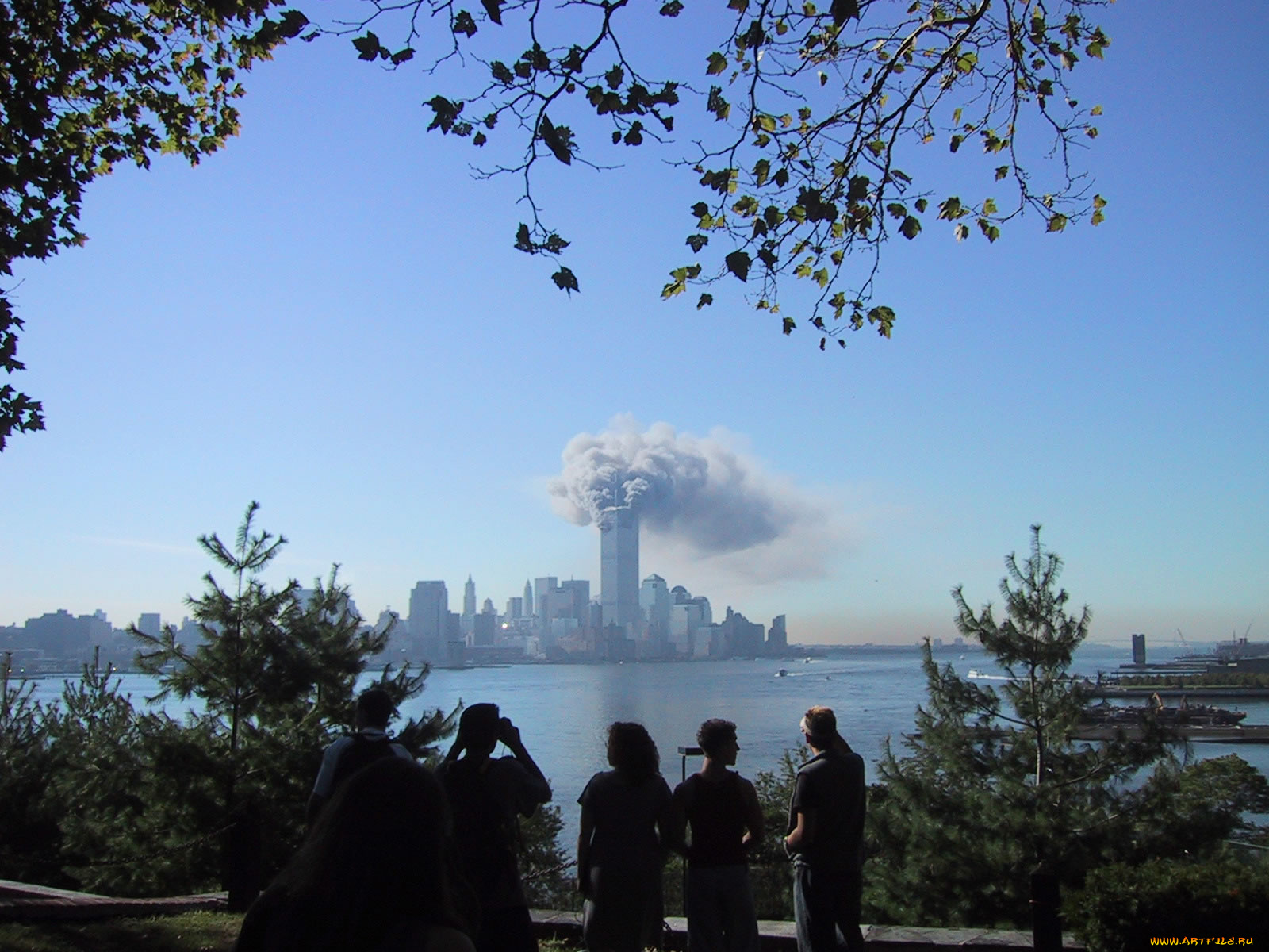 11, сентября, города, нью, йорк, сша