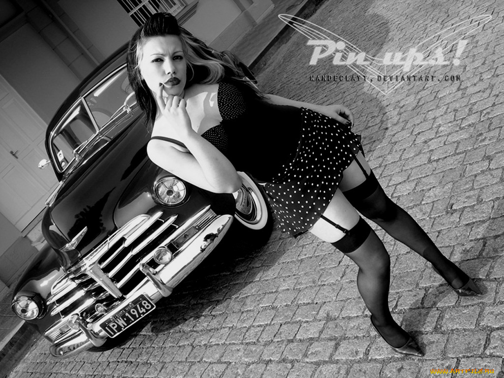 автомобили, авто, девушками