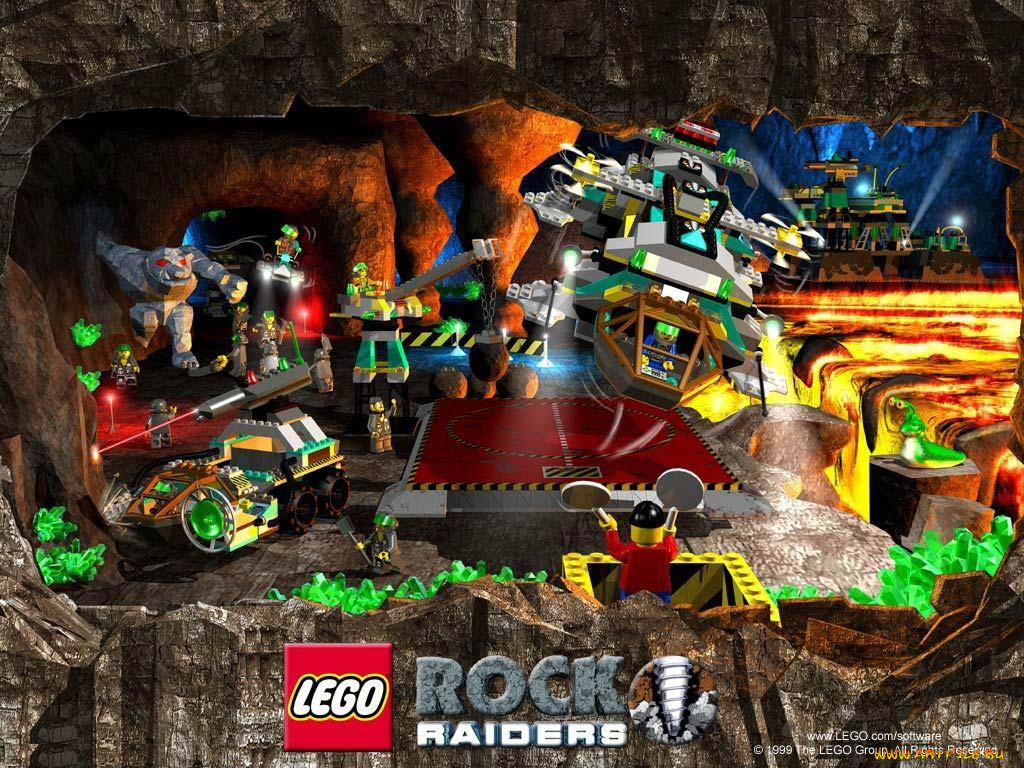 lego, rock, raiders, видео, игры