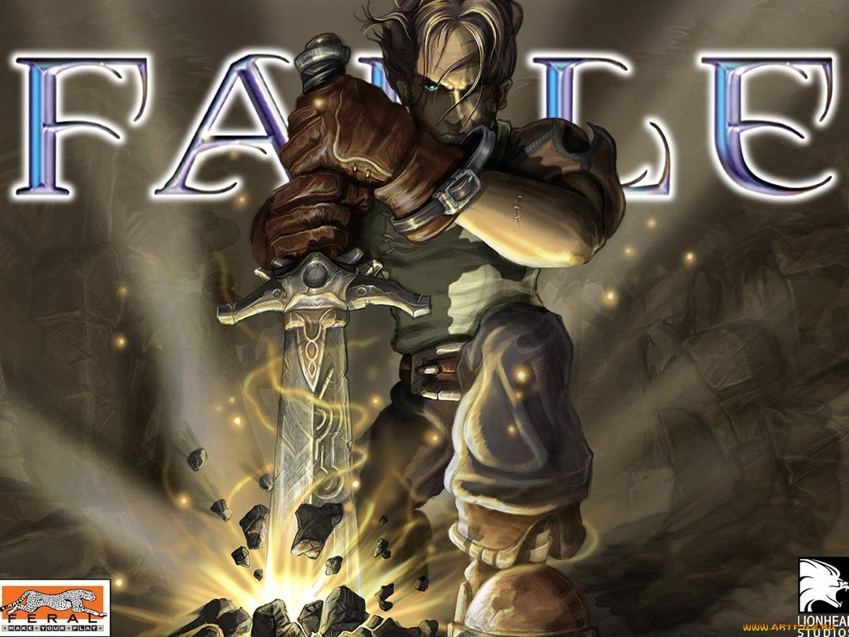 видео, игры, fable, the, lost, chapters