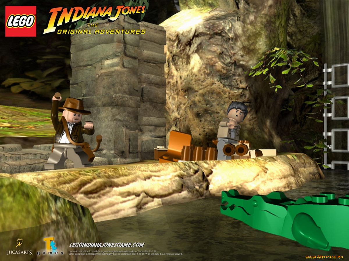 видео, игры, lego, indiana, jones, the, original, adventures