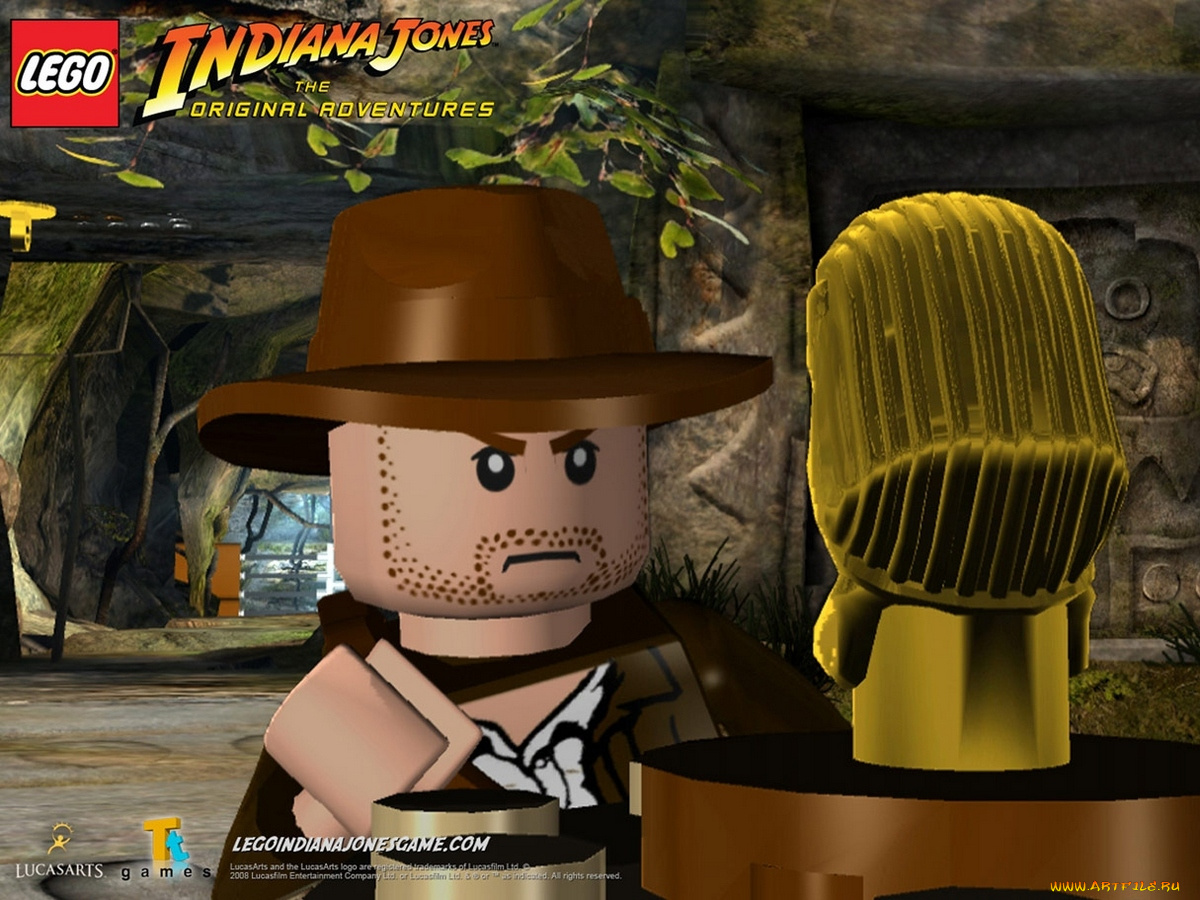 видео, игры, lego, indiana, jones, the, original, adventures