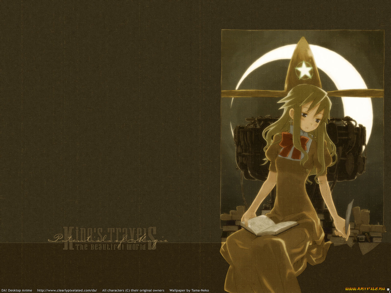 аниме, kino, no, tabi