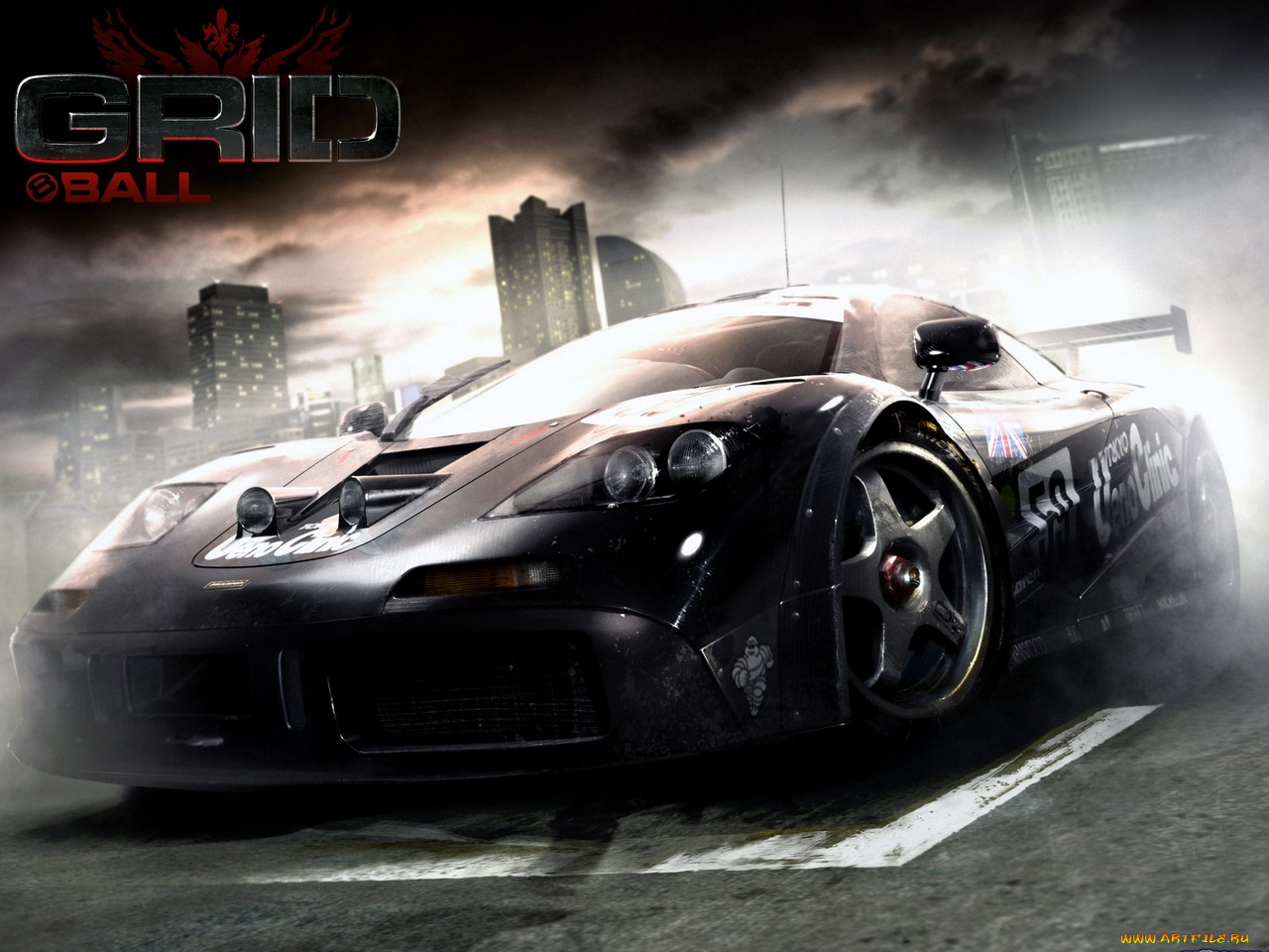 видео, игры, race, driver, grid, ball