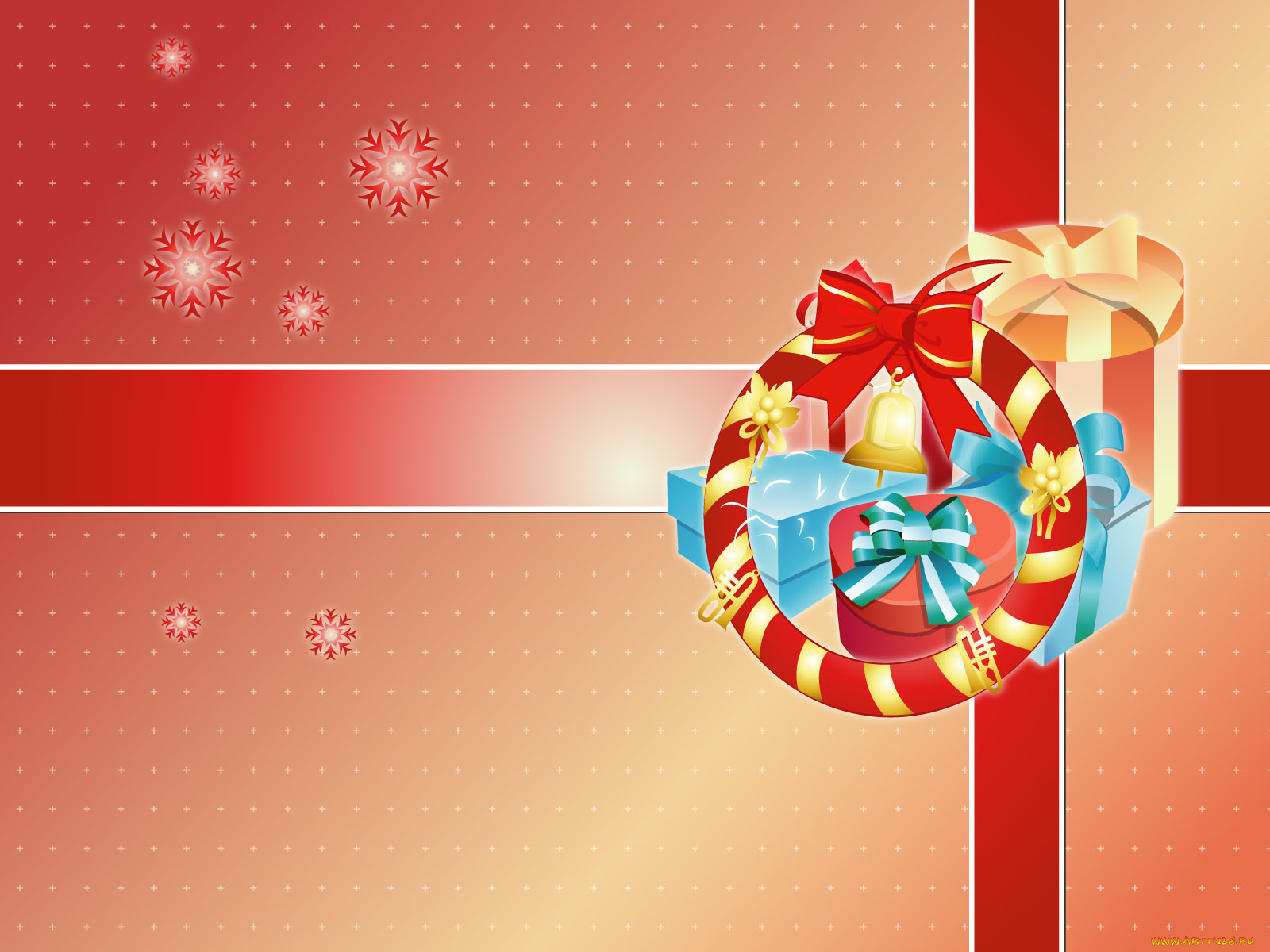 праздничные, векторная, графика, новый, год