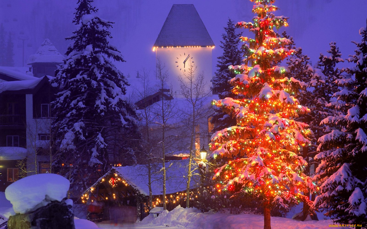 праздничные, Ёлки