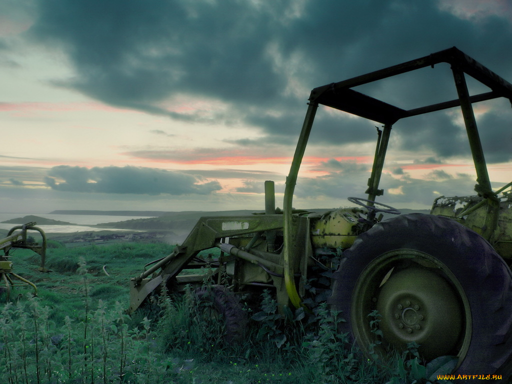 техника, тракторы