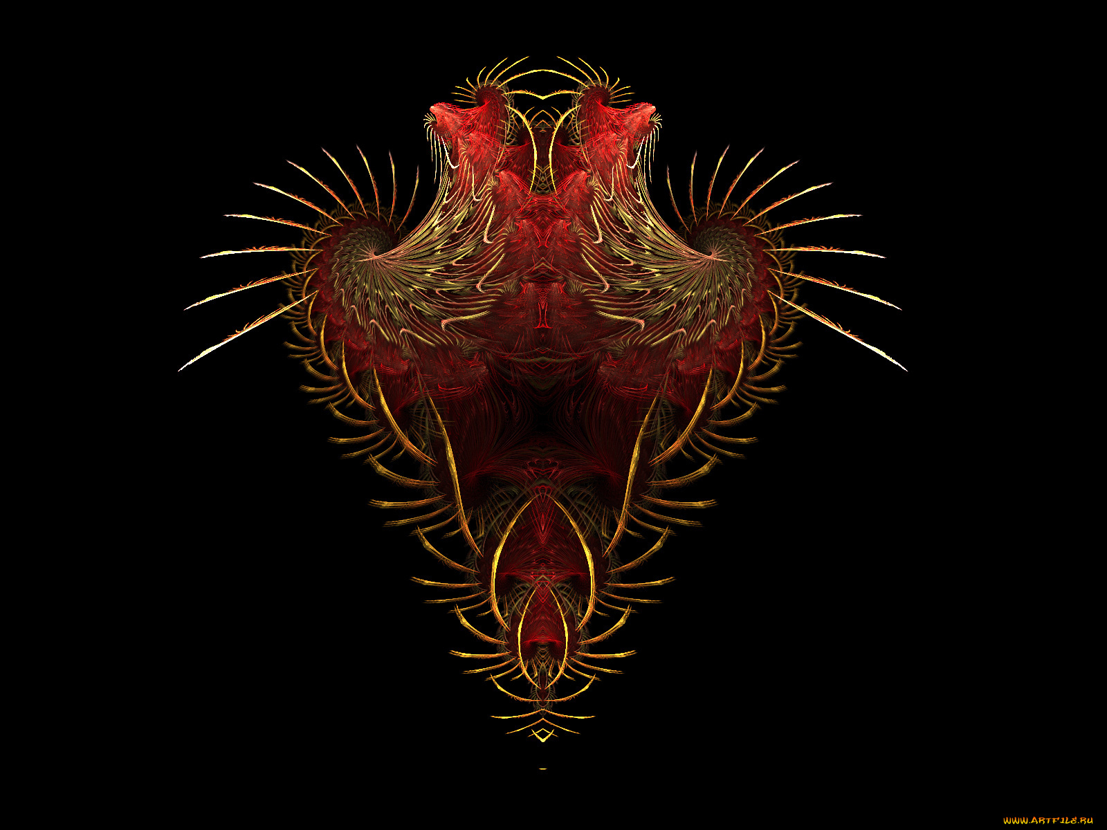 3д, графика, fractal, фракталы, абстракция, узор