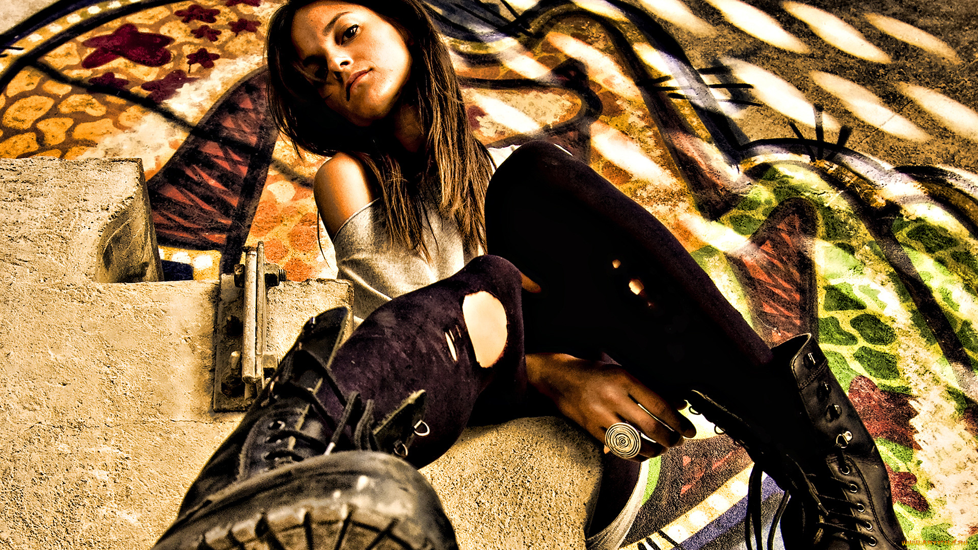 -Unsort, Креатив, девушки, unsort, креатив, сапоги